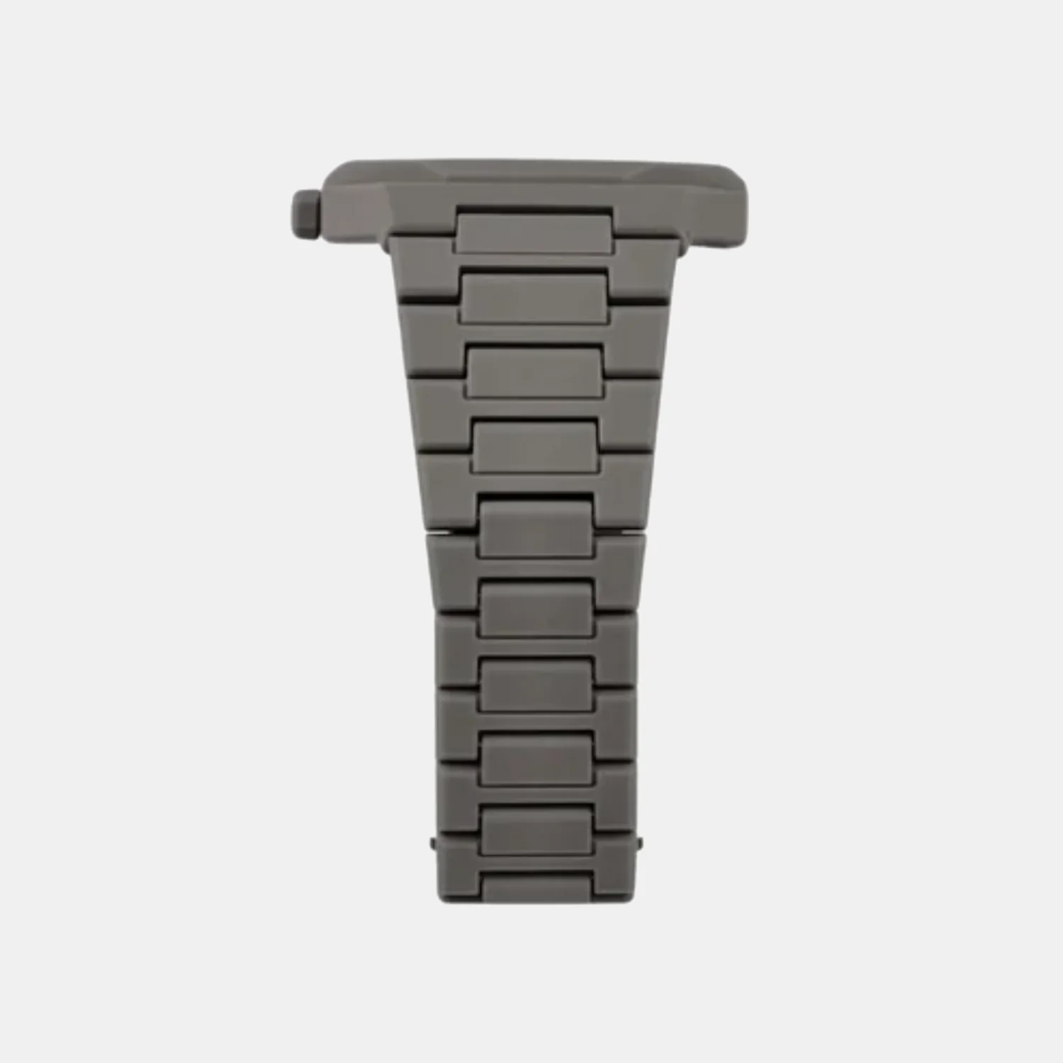 Polycarbonate Men Quartz Charcoal Dial Analog Stainless Steel Watch - Image 2