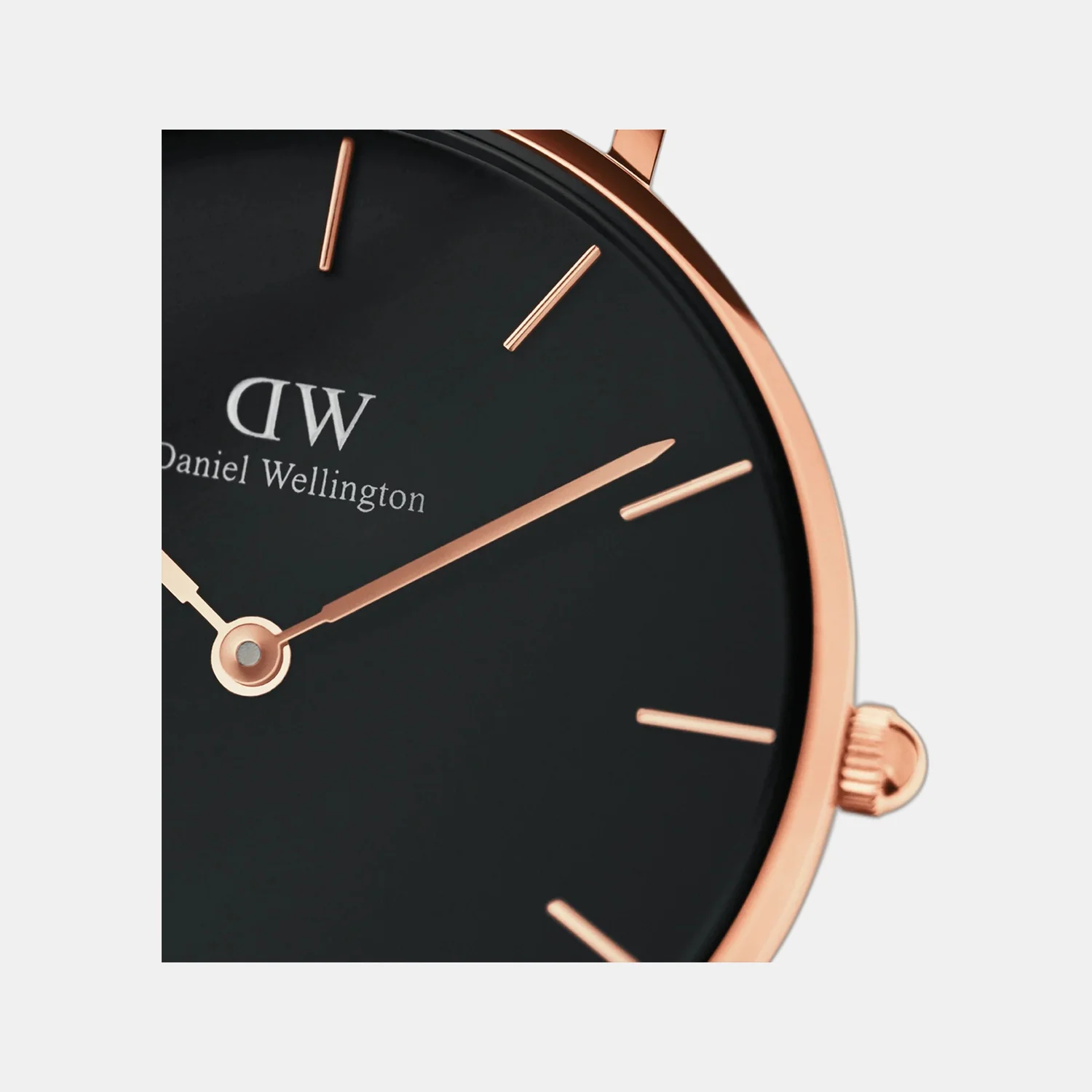Petite Women Quartz Black Dial Analog Nato Watch DW00100215K - Image 2