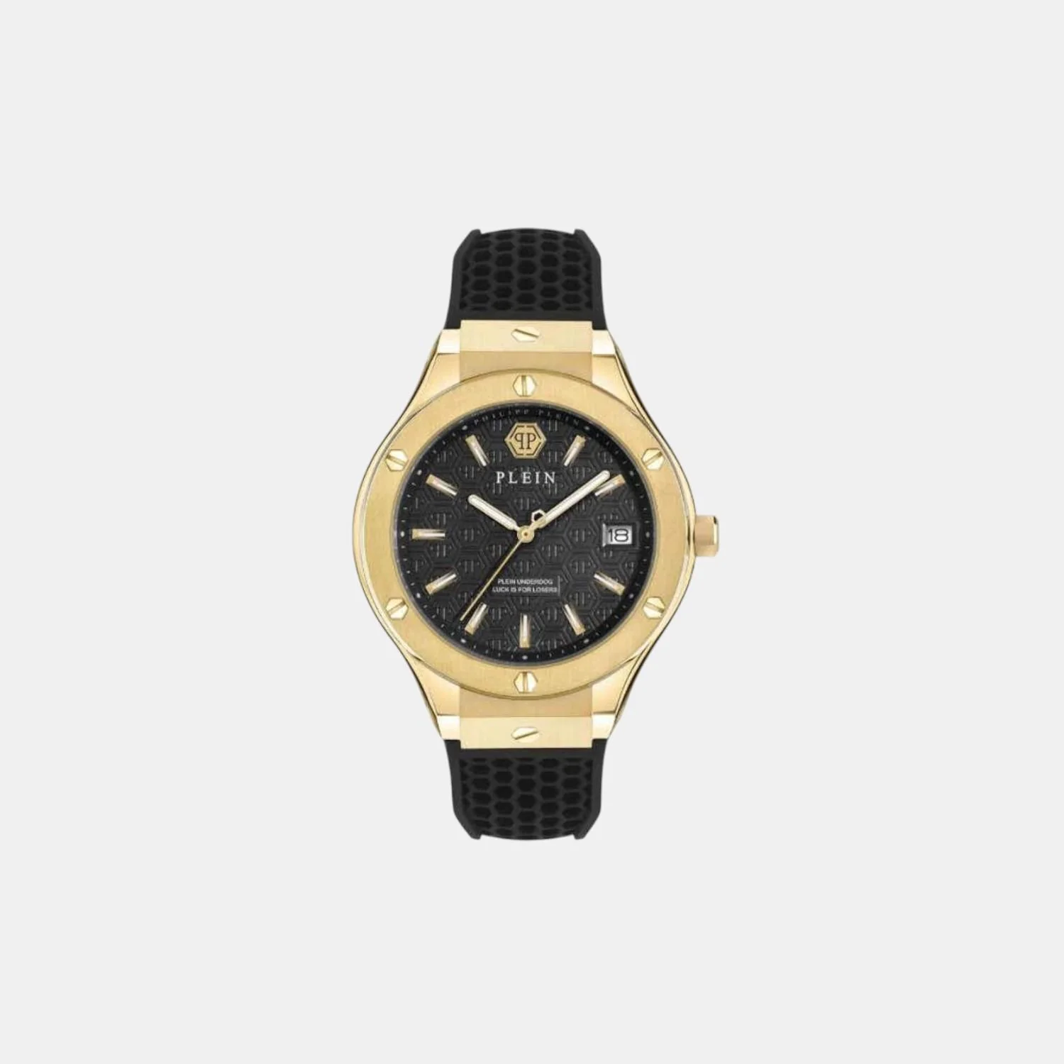 Men Quartz Black Dial Analog Silicone Watch PWUFA0225 - Image 5