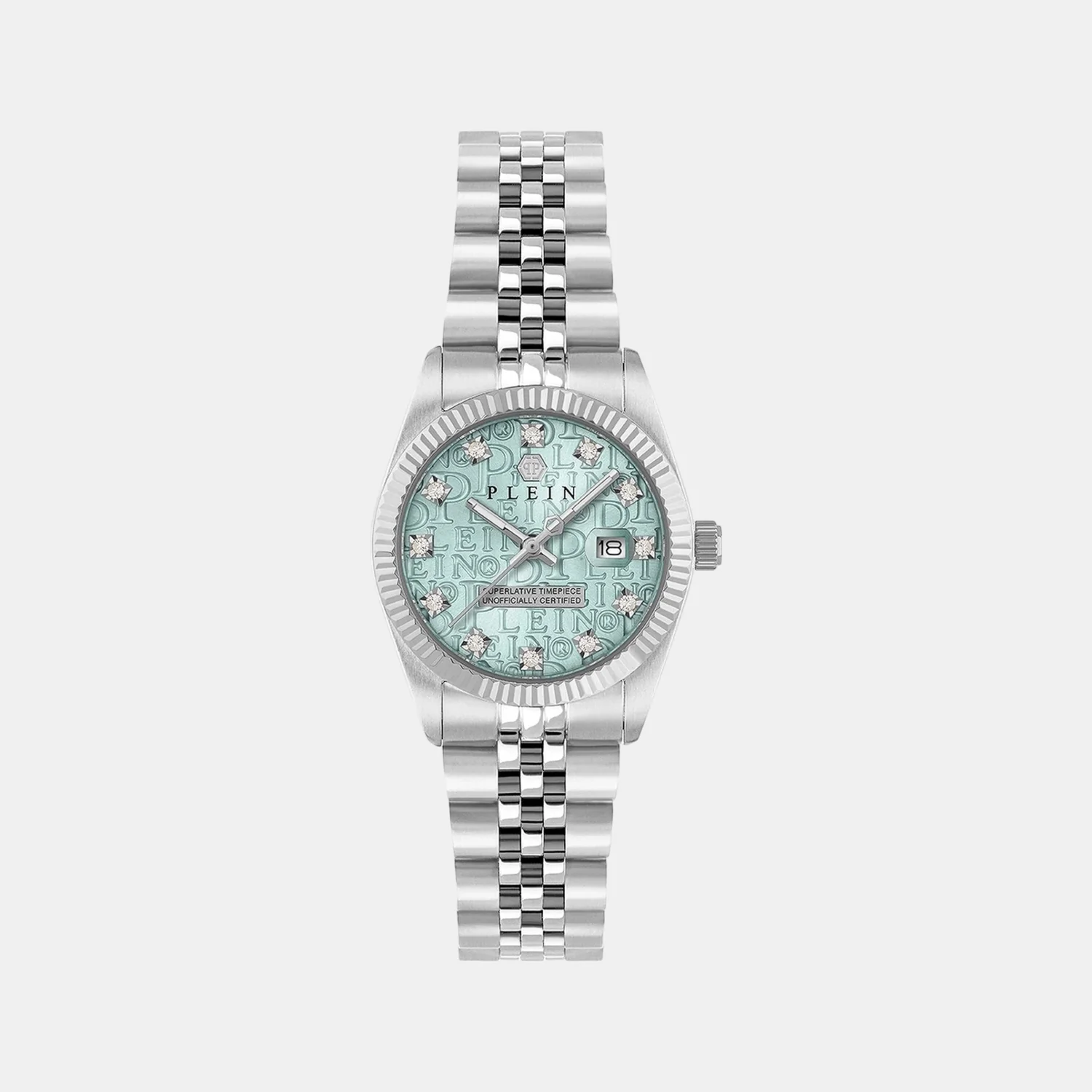 Women Quartz Light Blue Dial Analog Stainless Steel Watch PWNFA0225 - Image 2