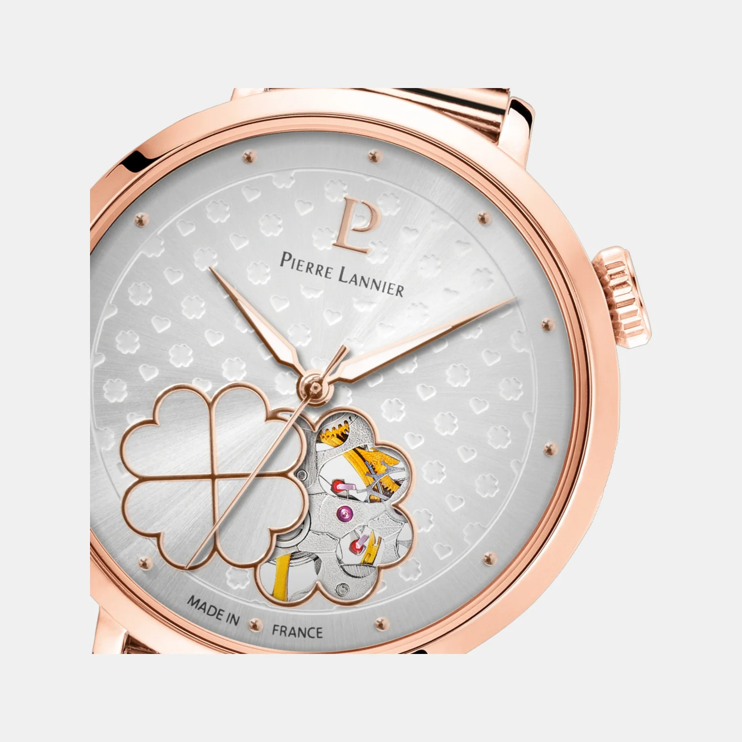 Esperance Women Automatic Silver Dial Analog Mesh Watch 147K928 - Image 3