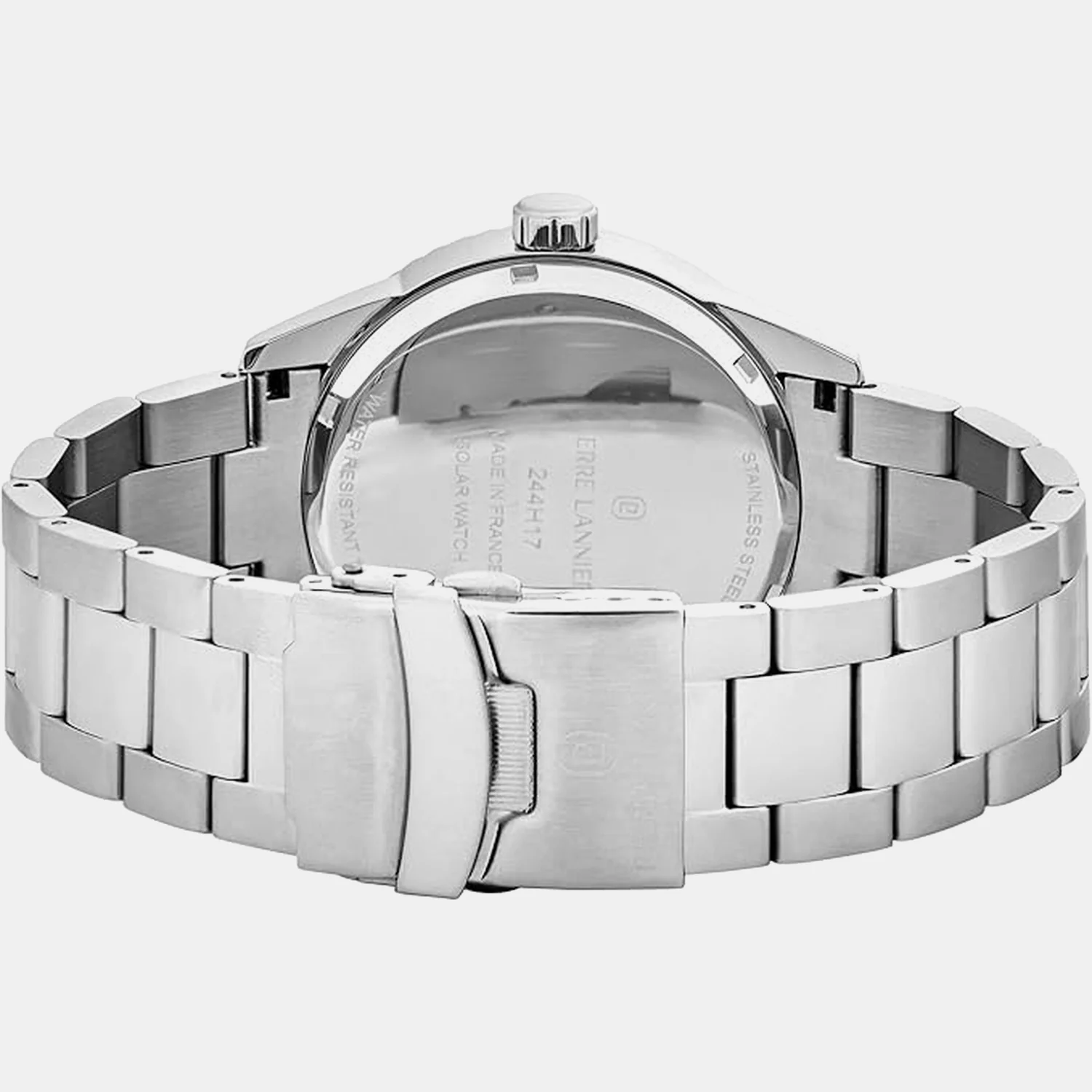 Inti Men Solar Green Dial Analog Stainless Steel Watch 244H171 - Image 3