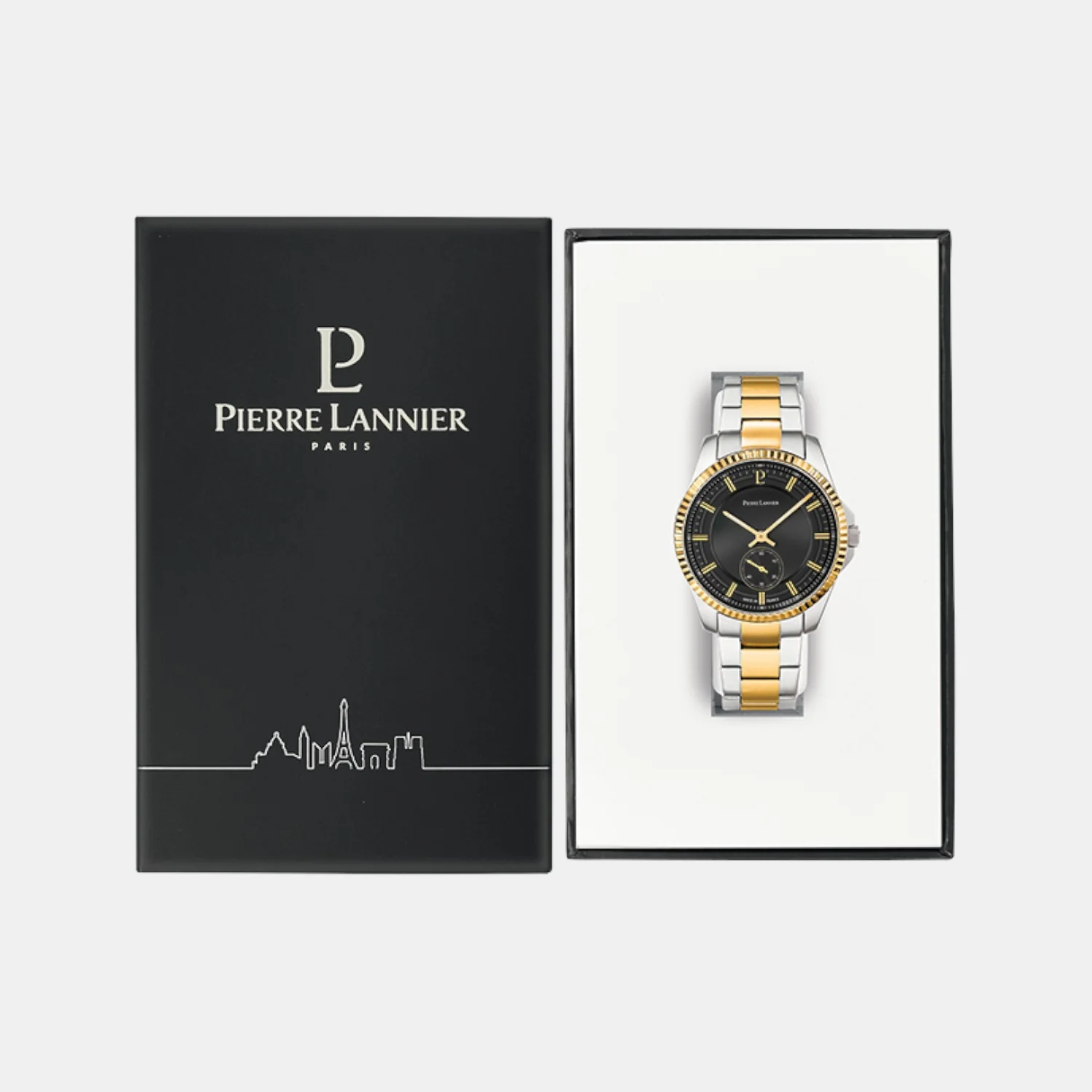 Metropolitain Men Quartz Black Dial Analog Stainless Steel Watch 248D231 - Image 4