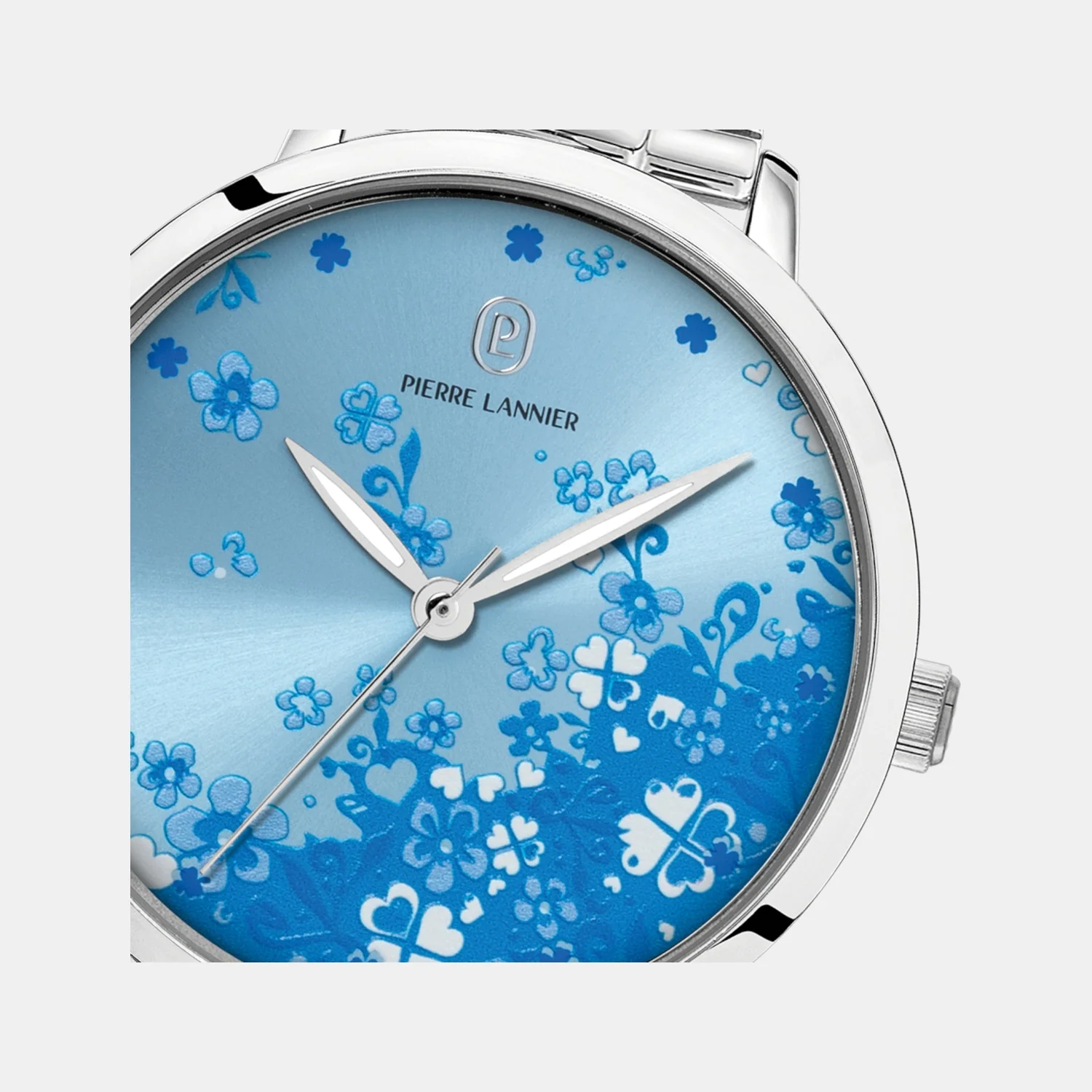 Tallia Women Quartz Blue Dial Analog Stainless Steel Watch 069H661 - Image 2