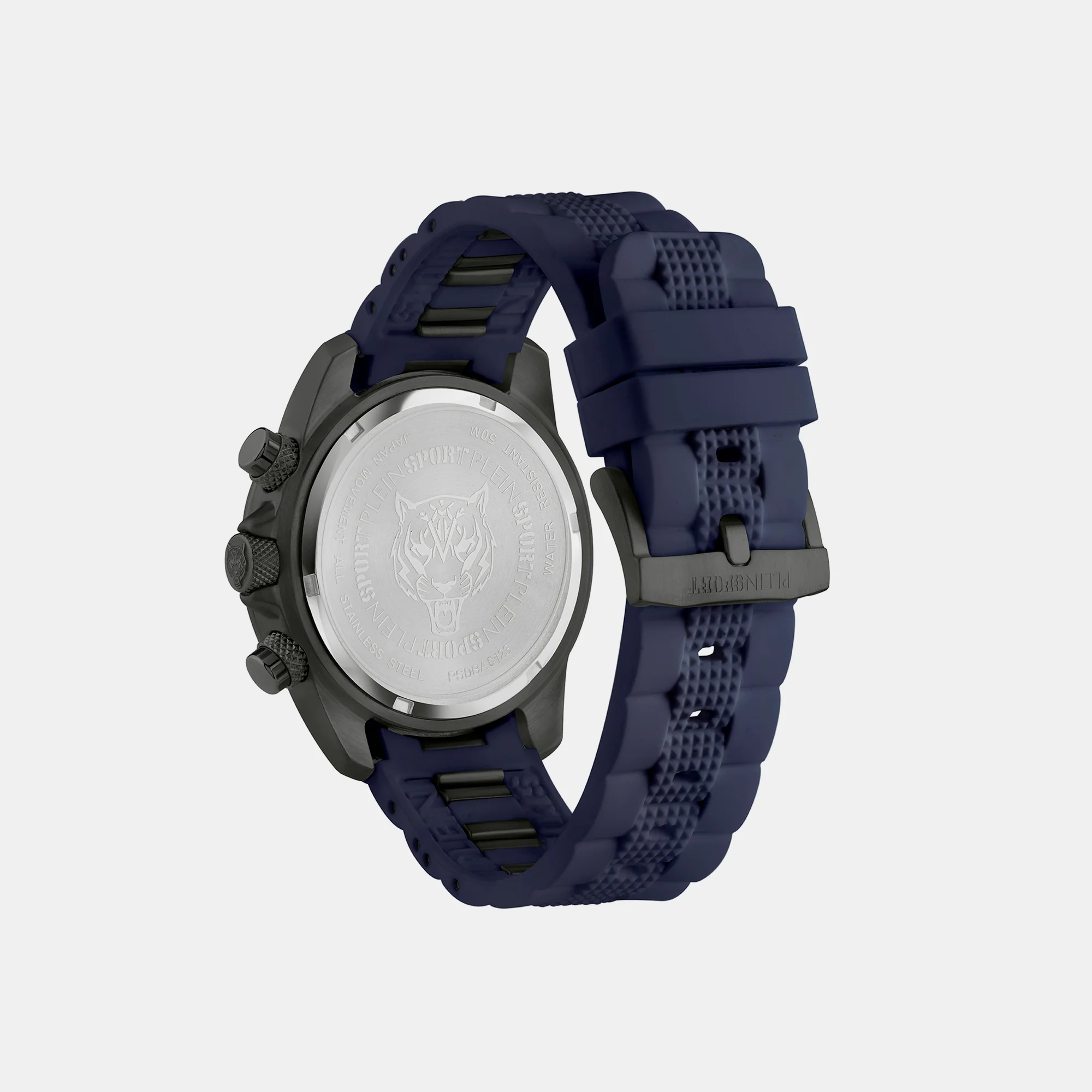 Hurricane Men Quartz Blue Dial Chronograph Silicone Watch PSDBA0123 - Image 2