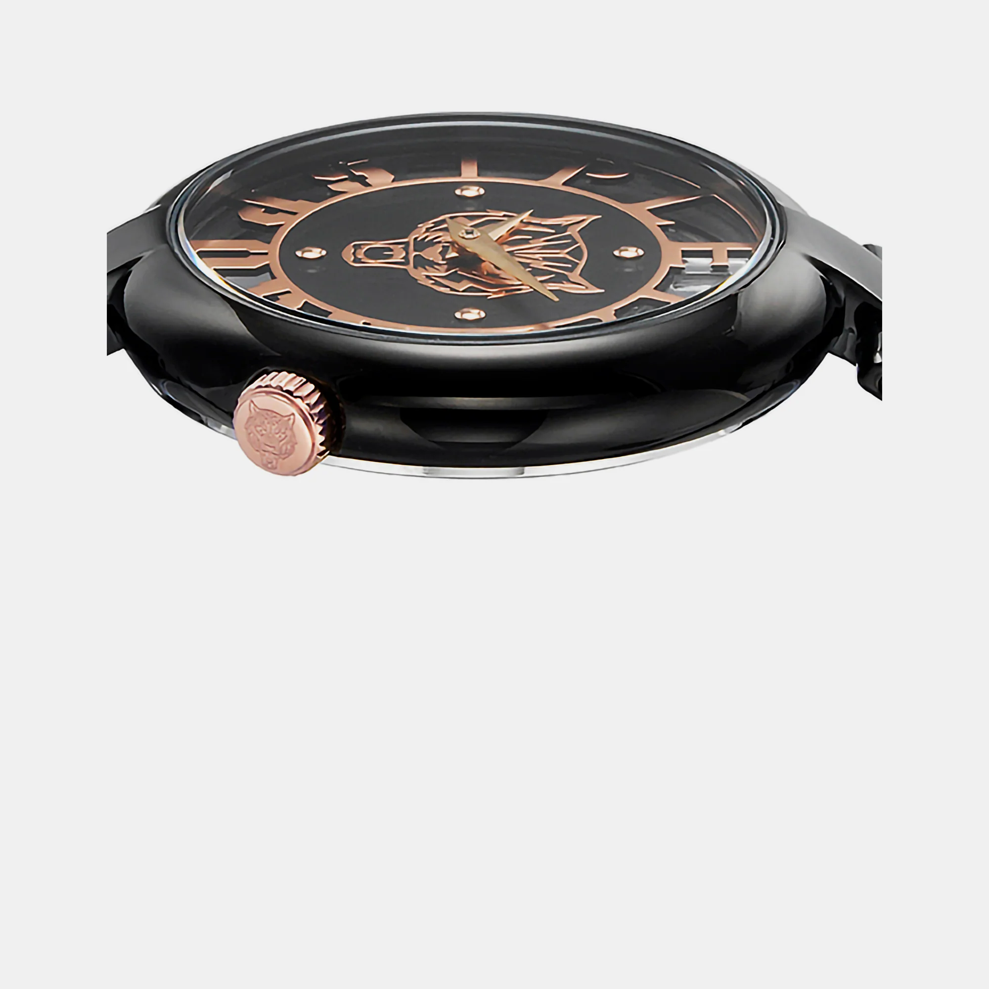 Tiger Luxe Women Quartz Black Dial Analog Stainless Steel Watch PSMBA0523 - Image 3