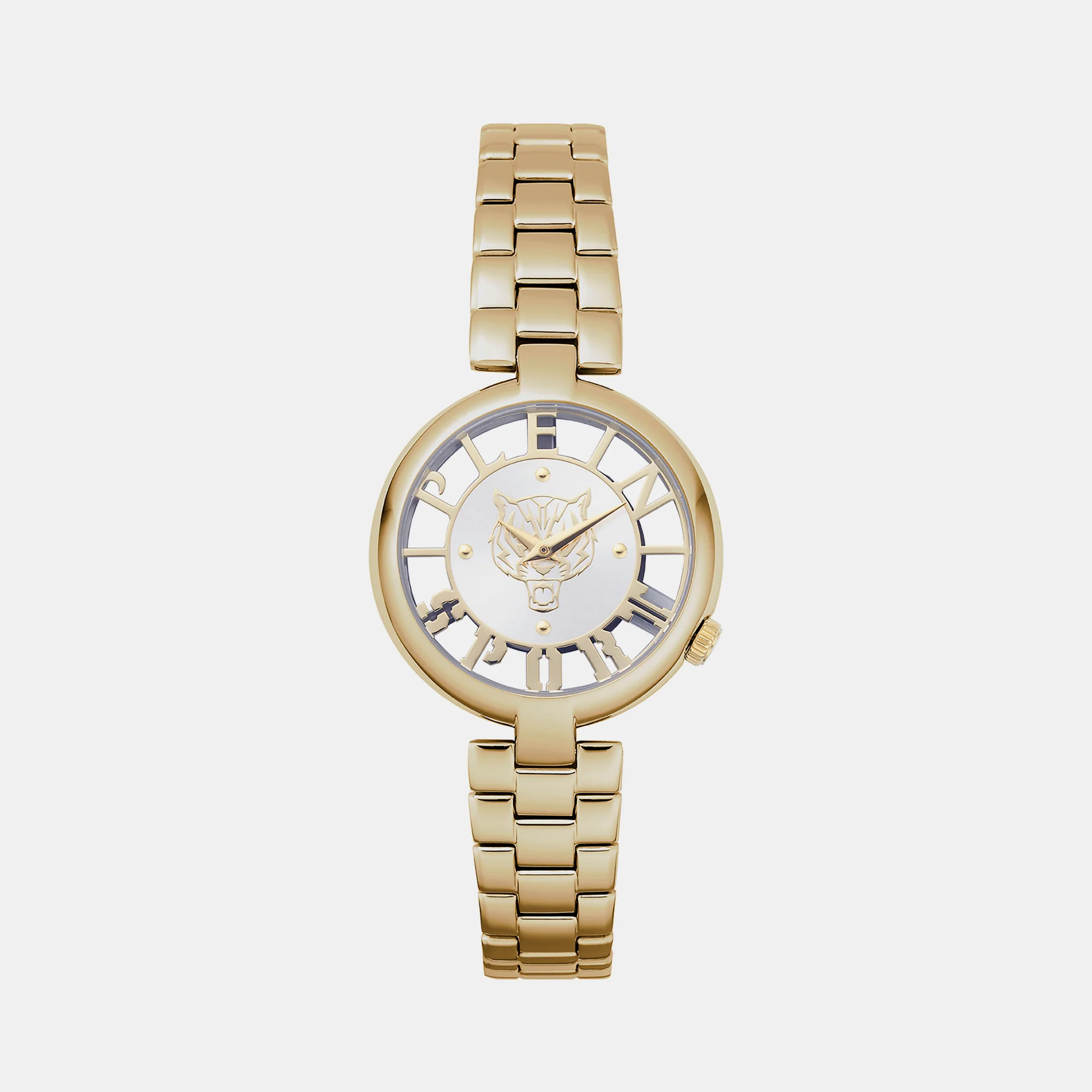 Tiger Luxe Women Quartz Silver Dial Analog Stainless Steel Watch PSMBA0323