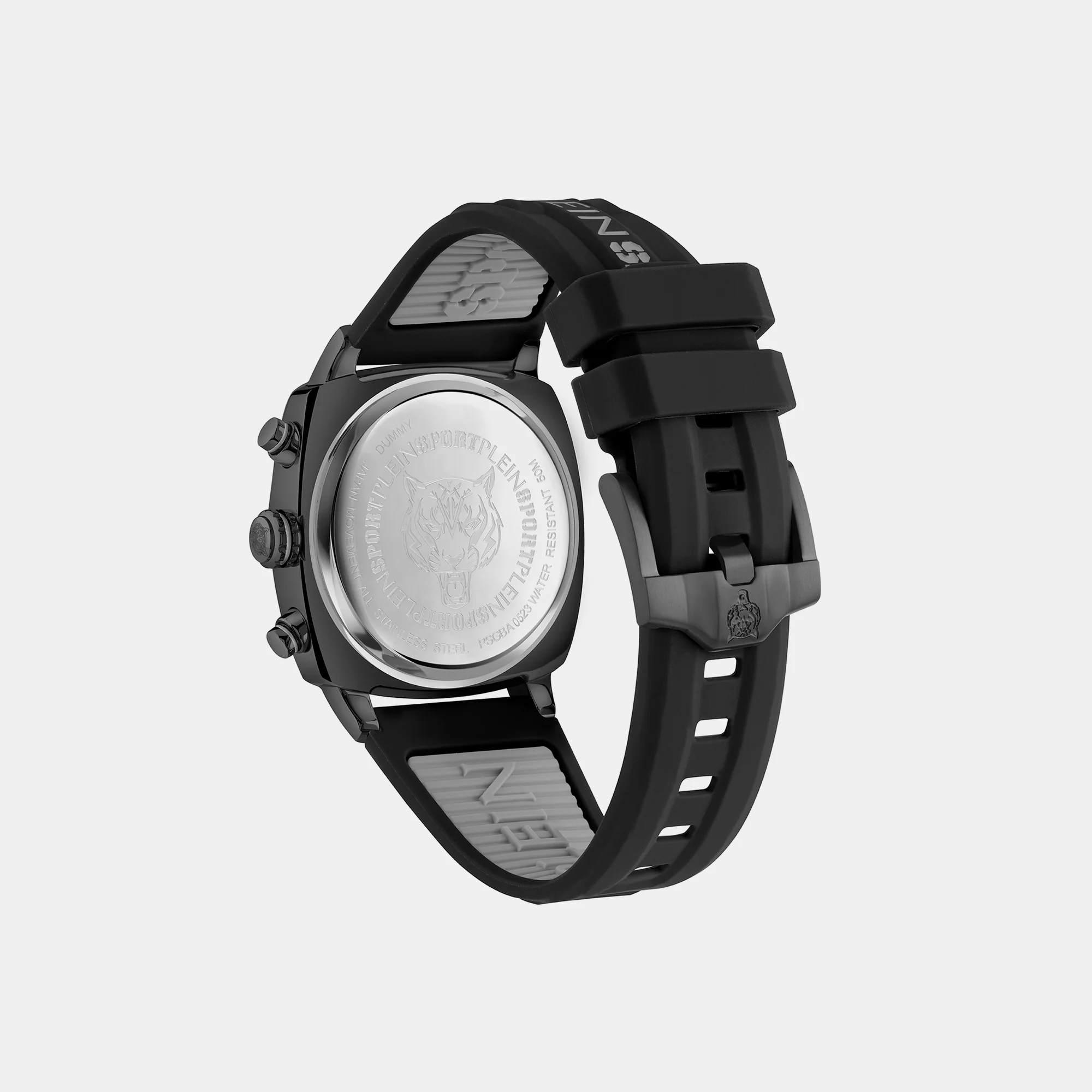 Wildcat Men Quartz Black Dial Chronograph Silicone Watch PSGBA0523 - Image 2