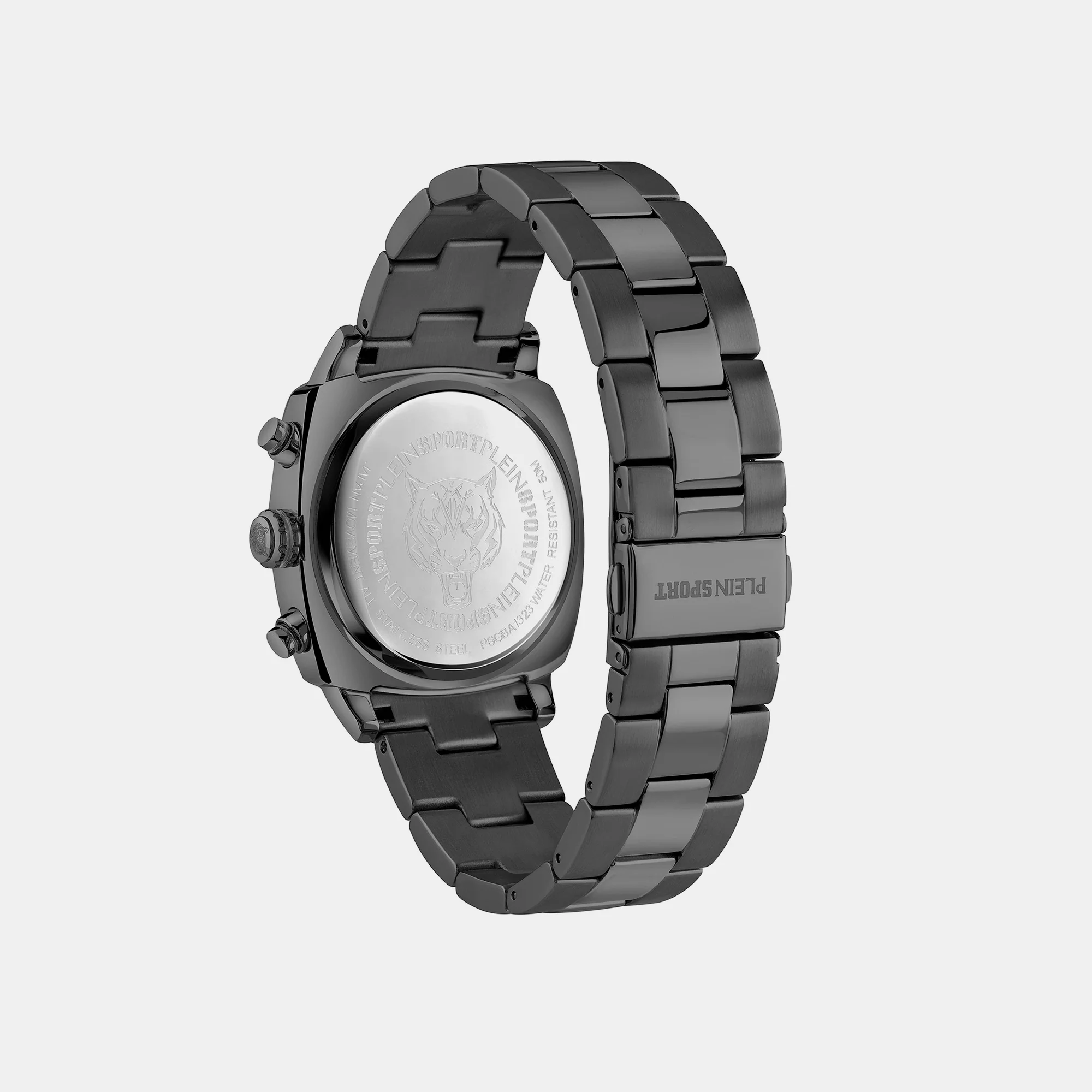 Wildcat Men Quartz Black Dial Chronograph Stainless Steel Watch PSGBA1323 - Image 2
