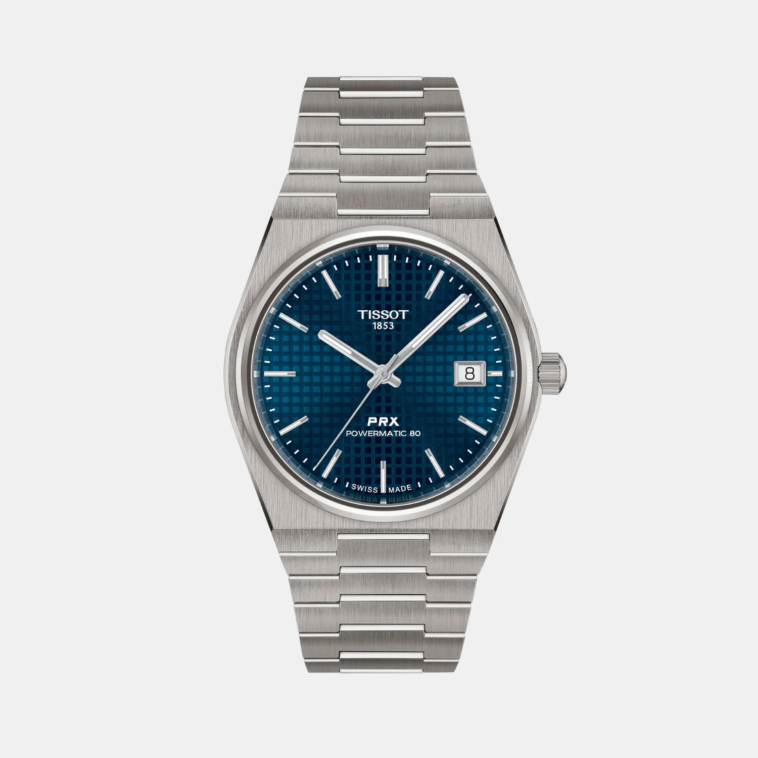 PRX Men Automatic Blue Dial Analog Titanium Watch T1378074404100