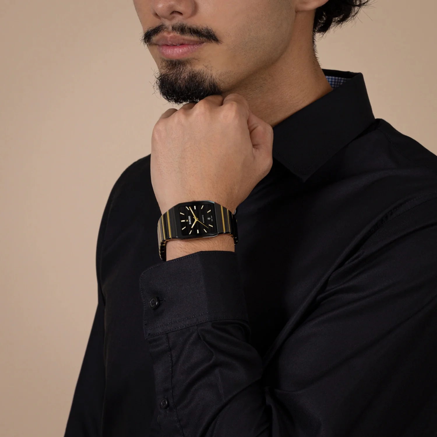Anatom Unisex Automatic Black Dial Analog Ceramic Watch R10200152 - Image 7