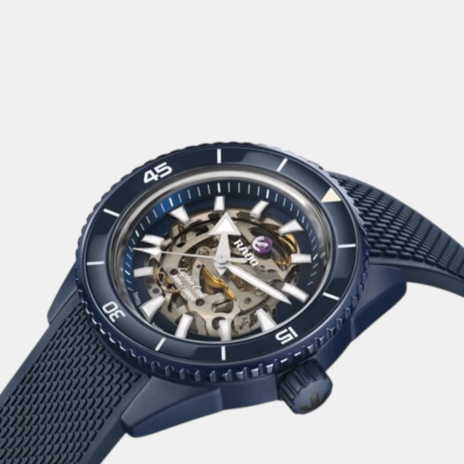 Captain Cook Men Automatic Blue Dial Analog Rubber Watch R32153209 - Image 2