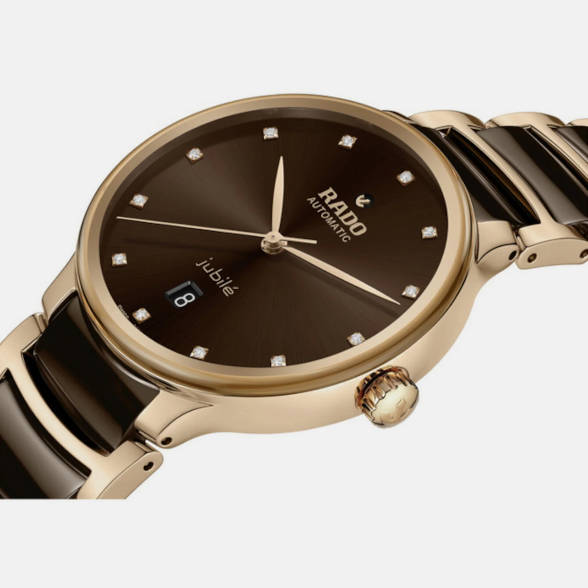 Centrix Unisex Automatic Brown Dial Analog Stainless Steel Watch R30017732 - Image 2