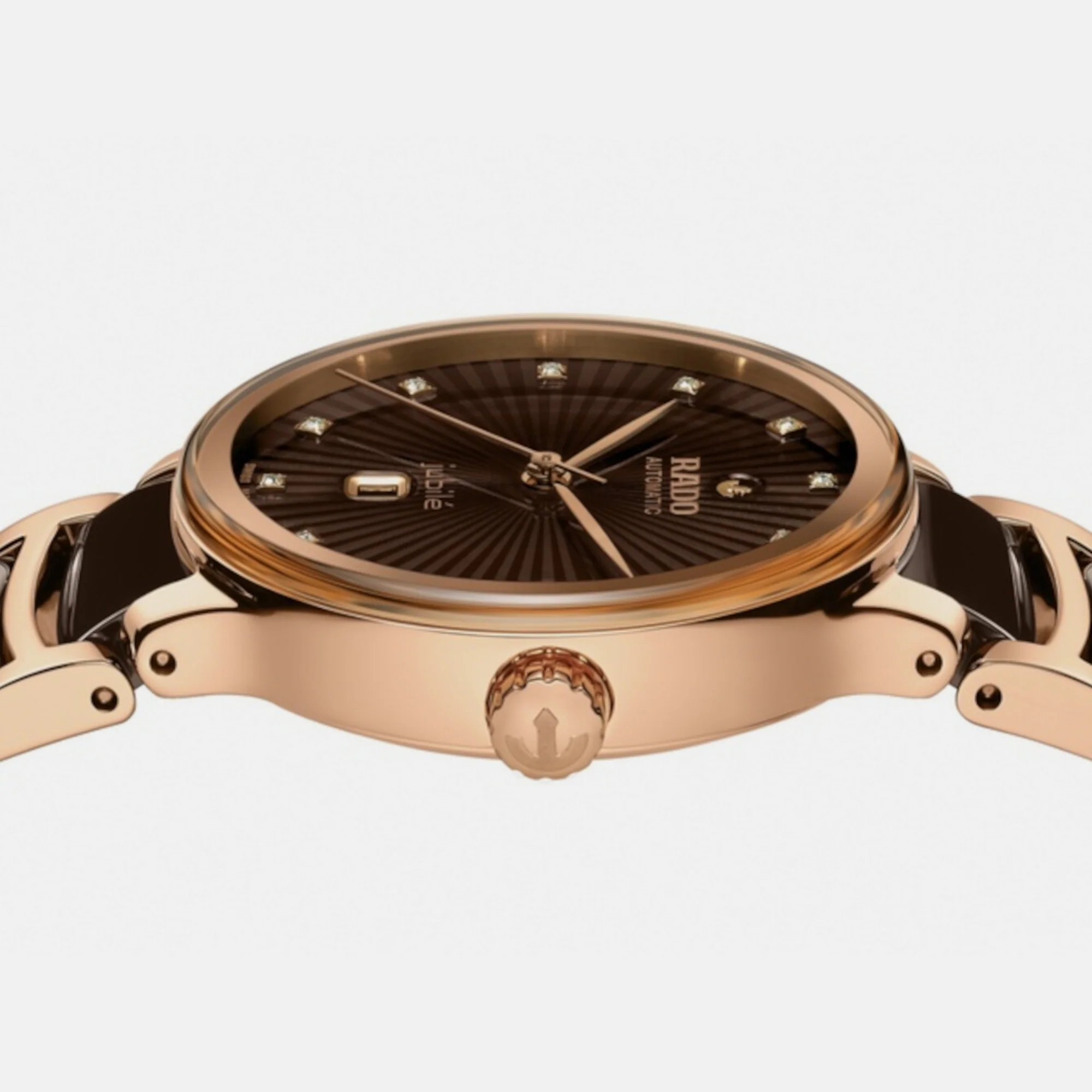 Centrix Unisex Automatic Brown Dial Analog Stainless Steel Watch R30019732 - Image 4