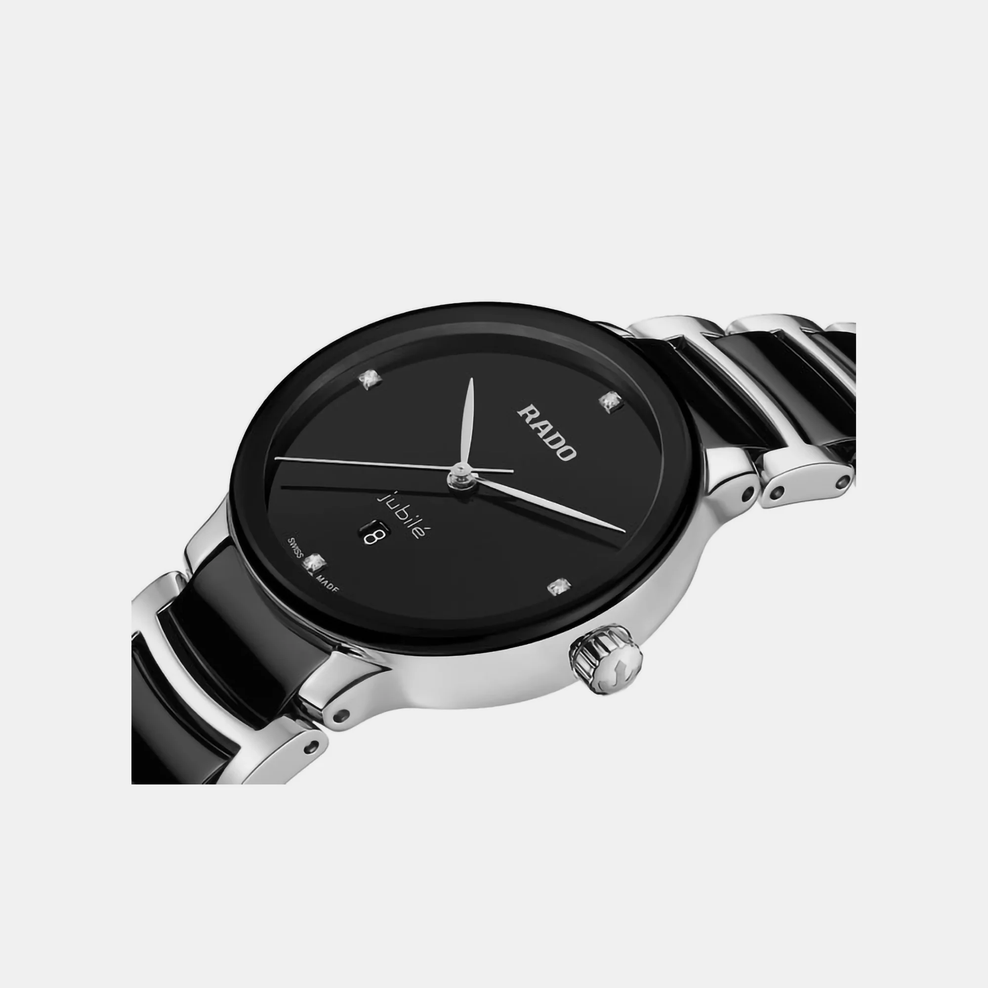 Centrix Women Quartz Black Dial Analog Ceramic Watch R30026712 - Image 3