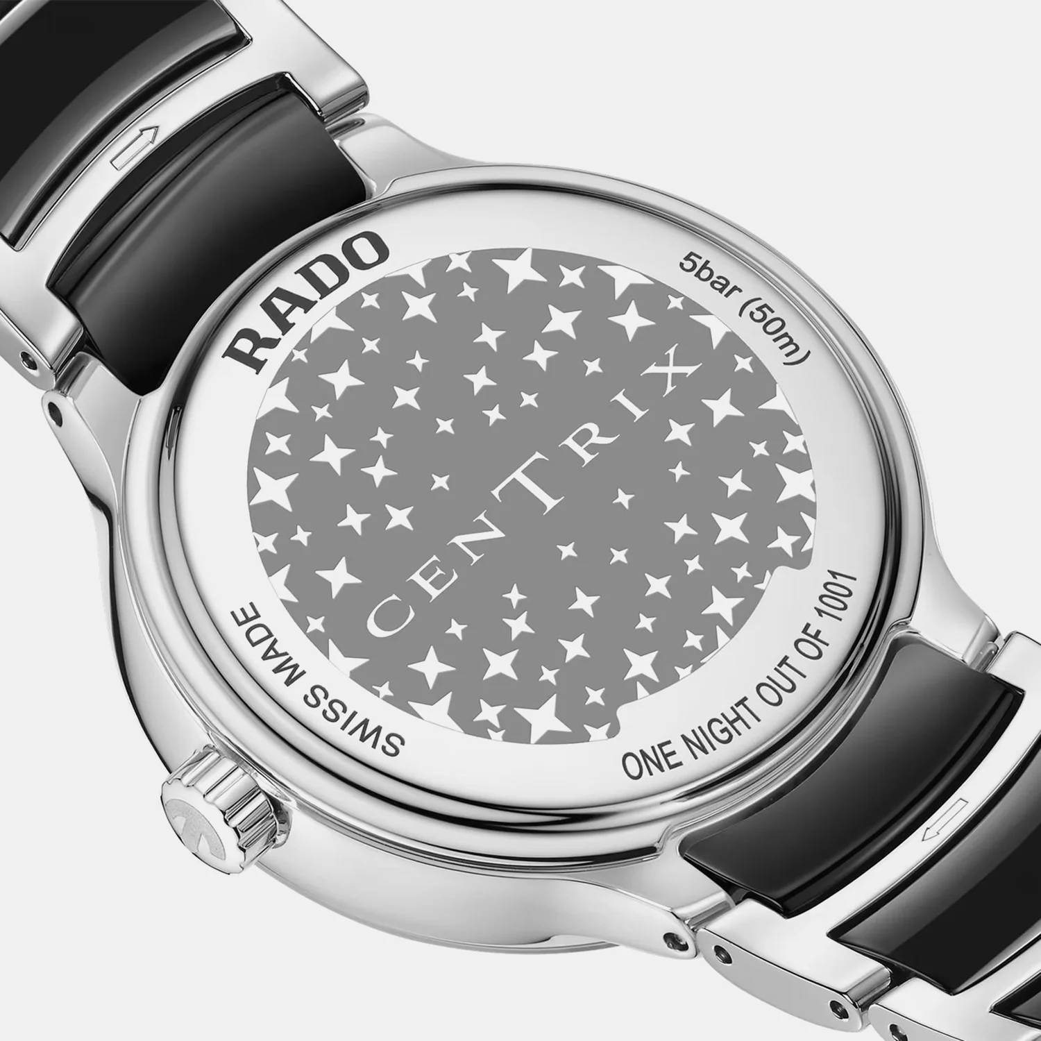 Centrix Women Quartz Black Dial Analog Ceramic Watch R30234762 - Image 4