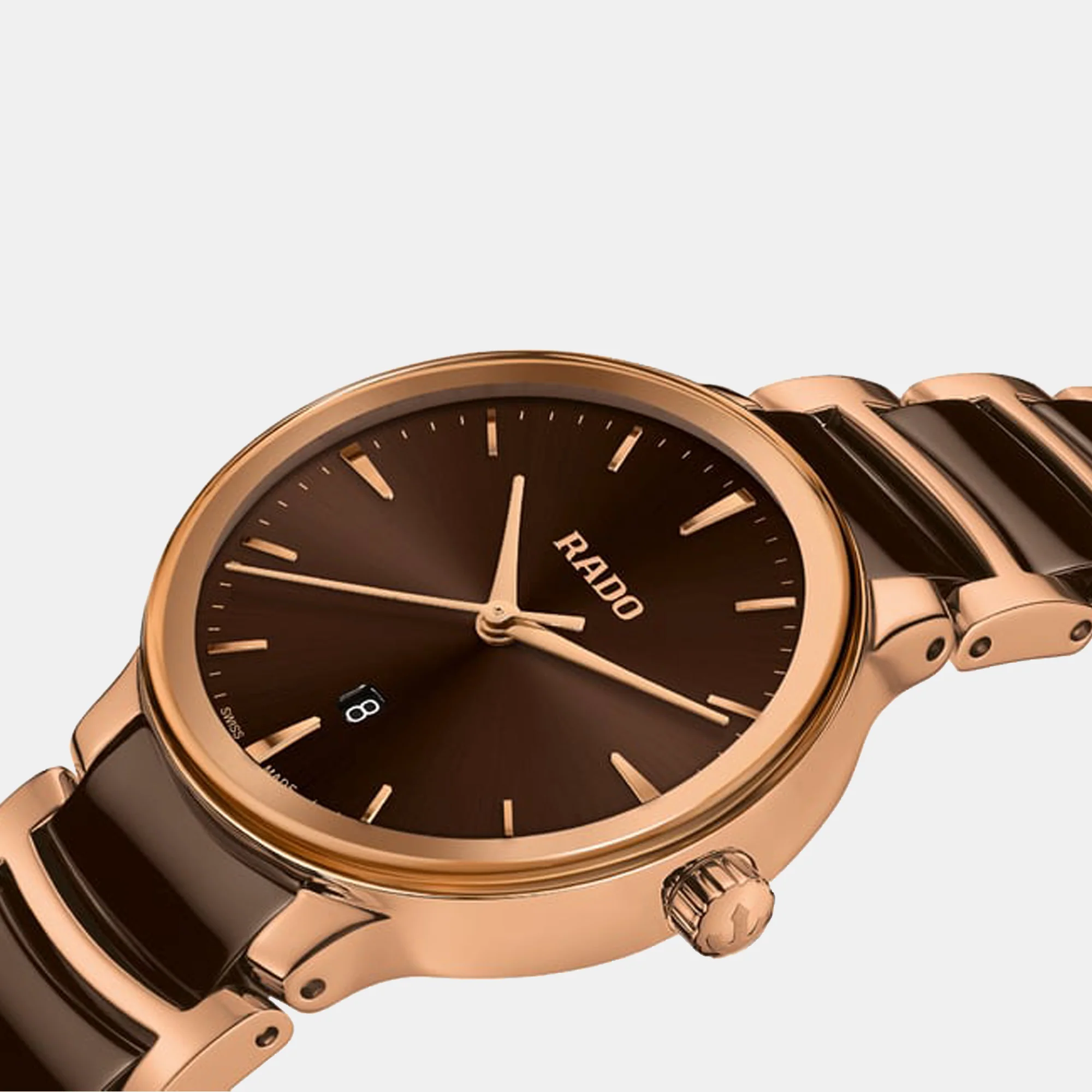 Centrix Women Quartz Brown Dial Analog Stainless Steel Watch R30024302 - Image 3