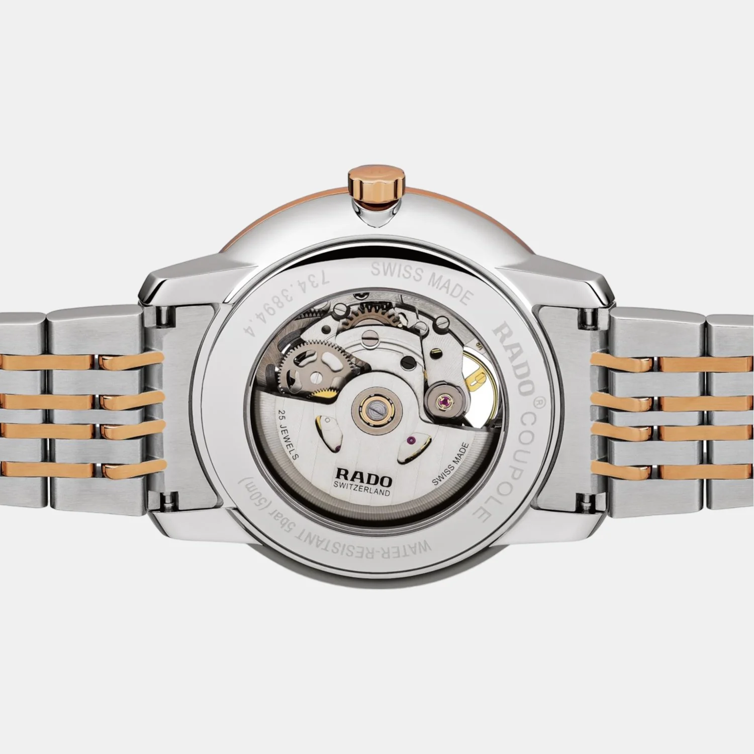Coupole Men Automatic Black Dial Analog Stainless Steel Watch R22894163 - Image 3