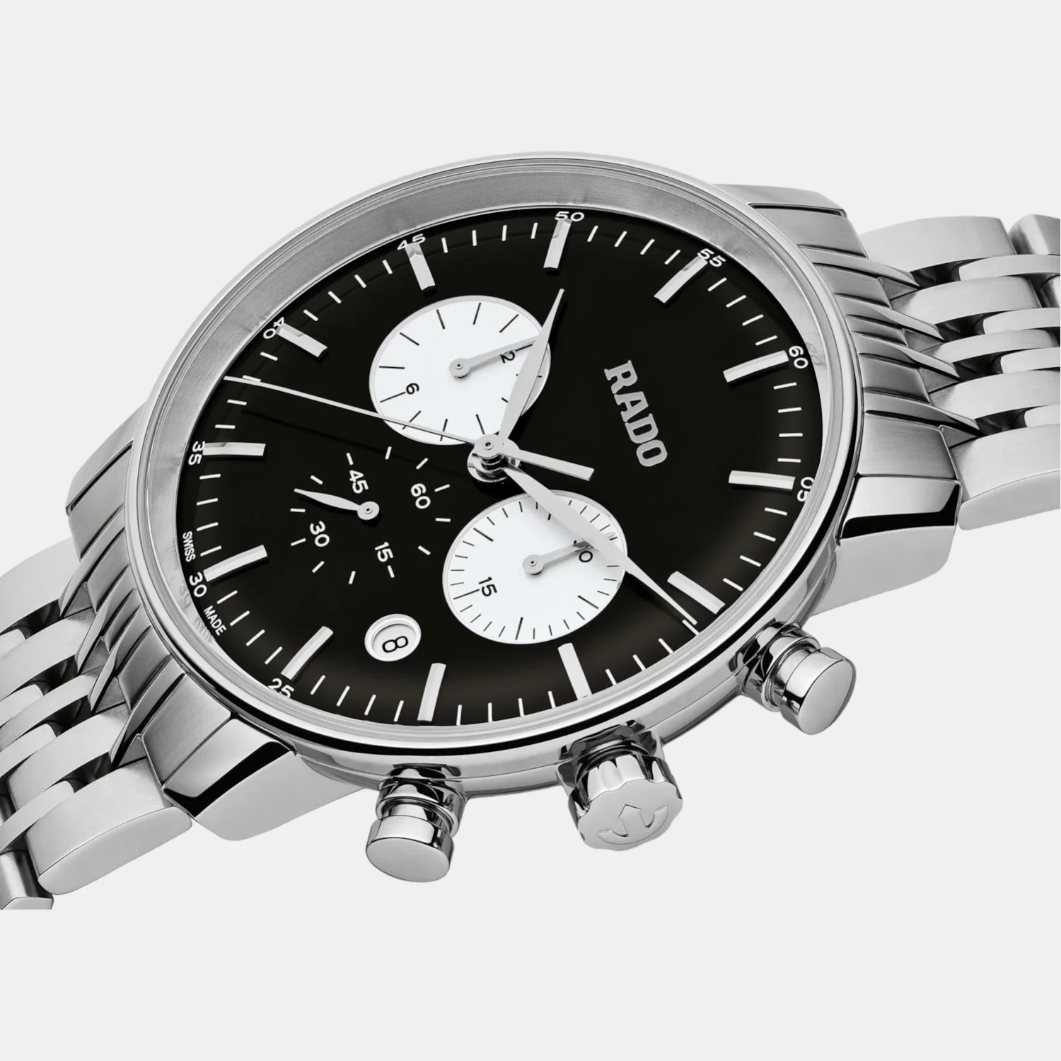 Coupole Men Automatic Black Dial Analog Stainless Steel Watch R22910153 - Image 2