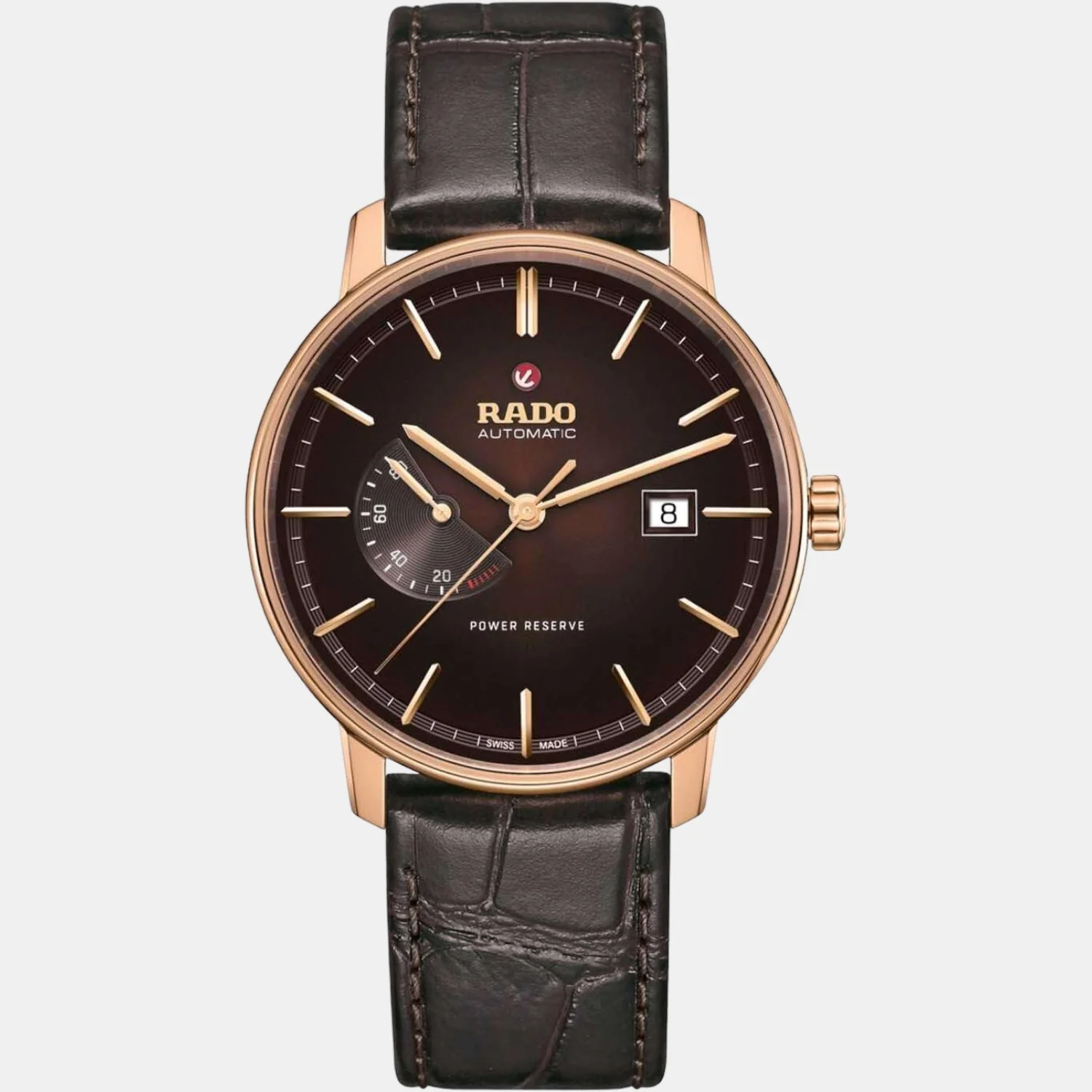 Coupole Men Automatic Brown Dial Analog Leather Watch R22879325 - Image 2