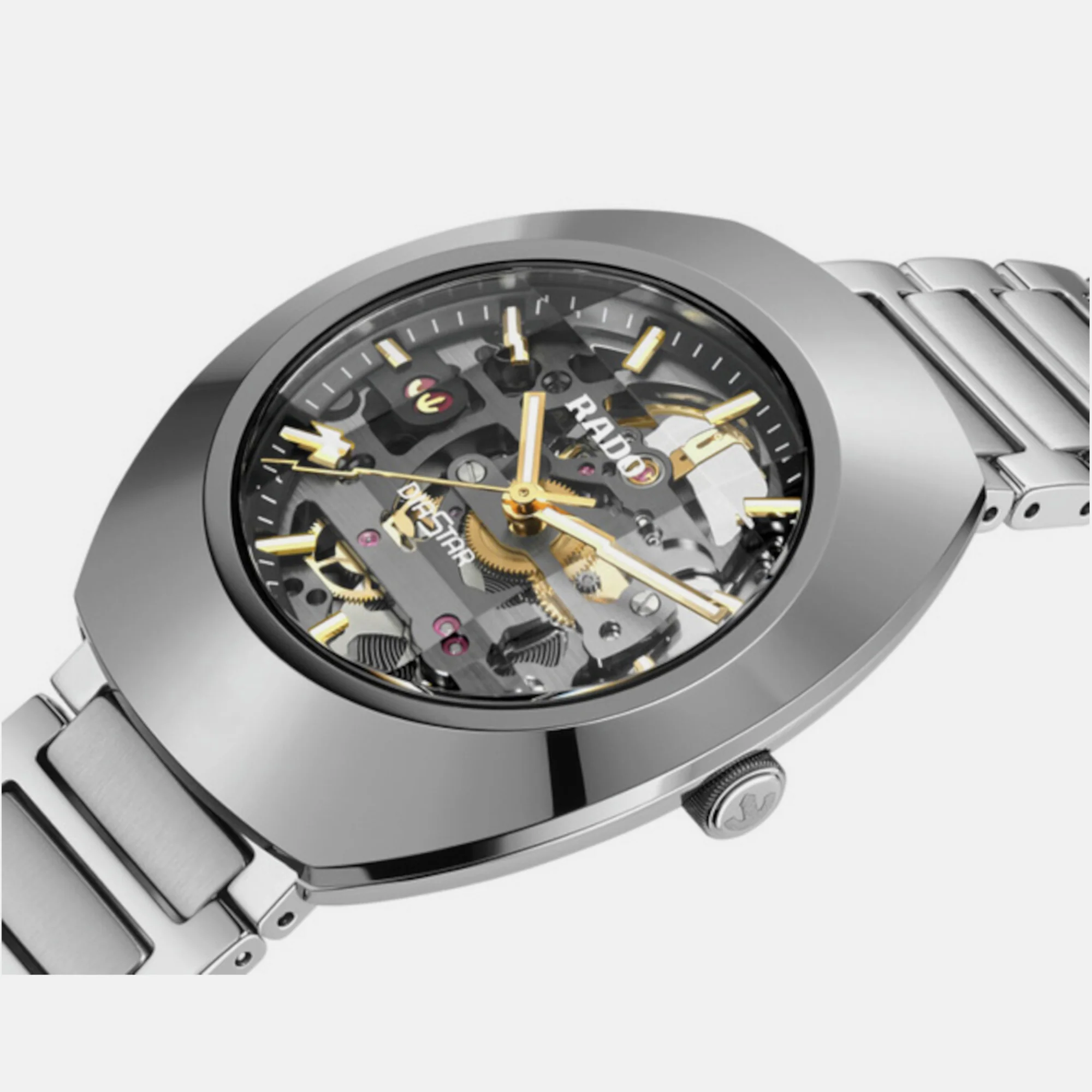 Diastar Unisex Automatic Black Dial Analog Stainless Steel Watch R12162153 - Image 2