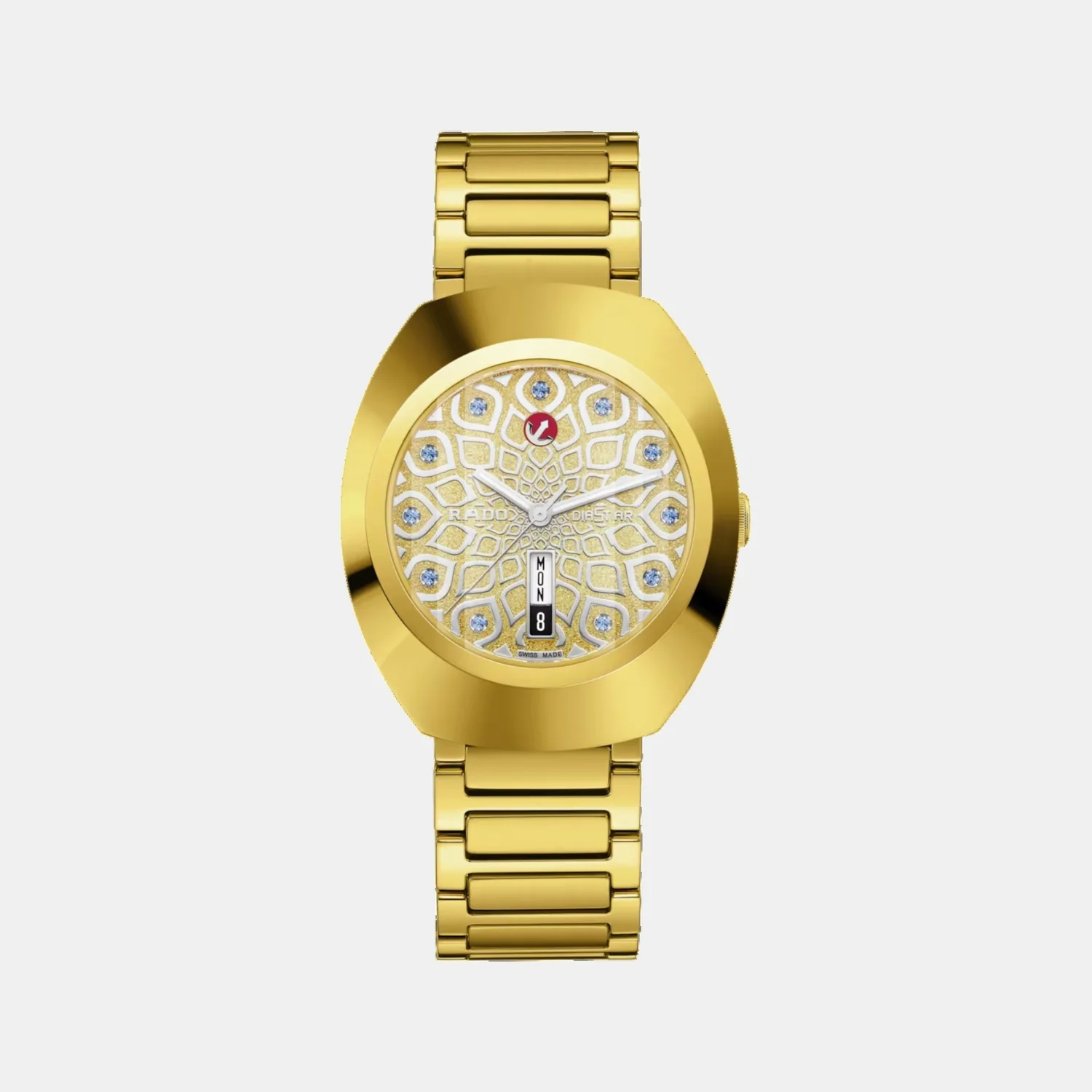 Diastar Unisex Automatic Yellow Dial Analog Stainless Steel Watch R12161643 - Image 2