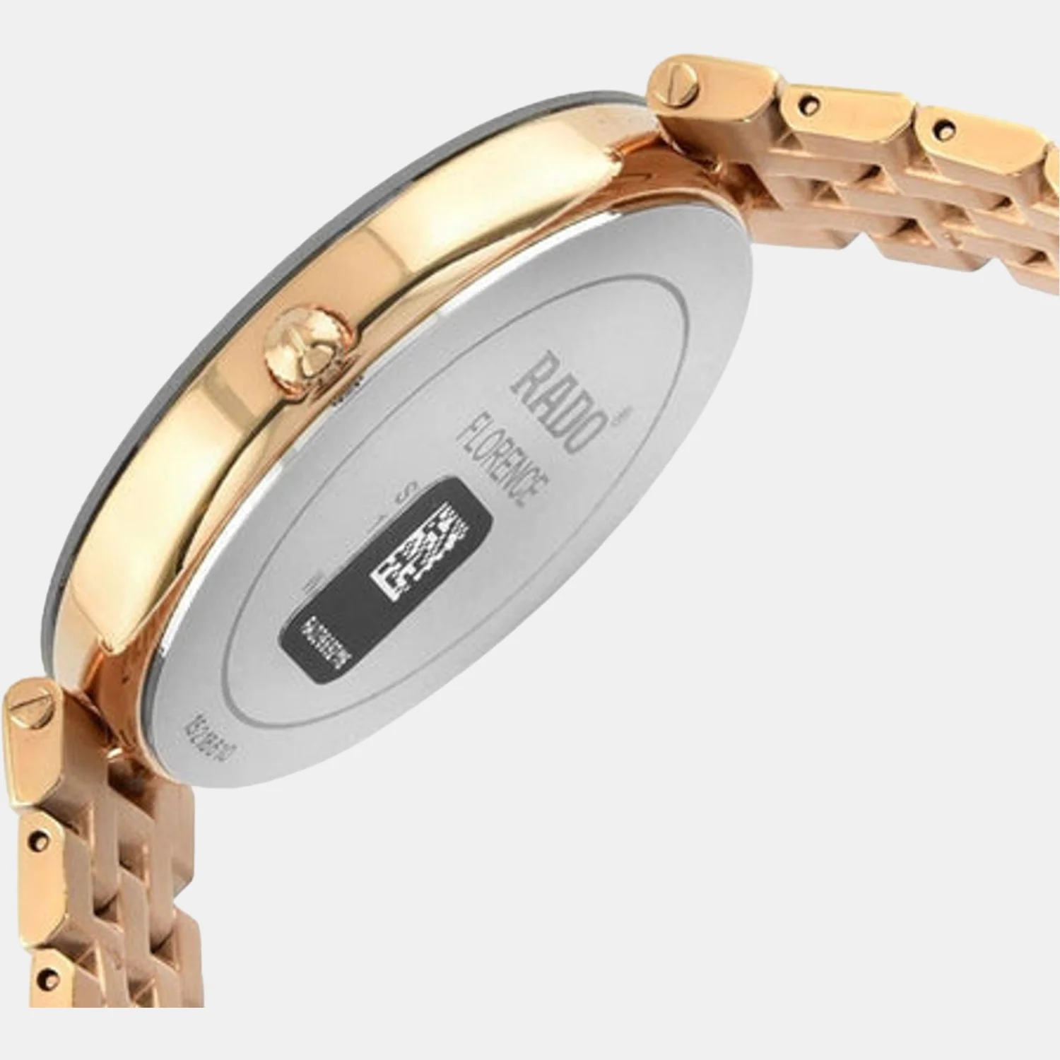 Florence Unisex Quartz Beige Dial Analog Stainless Steel Watch R48869734 - Image 2