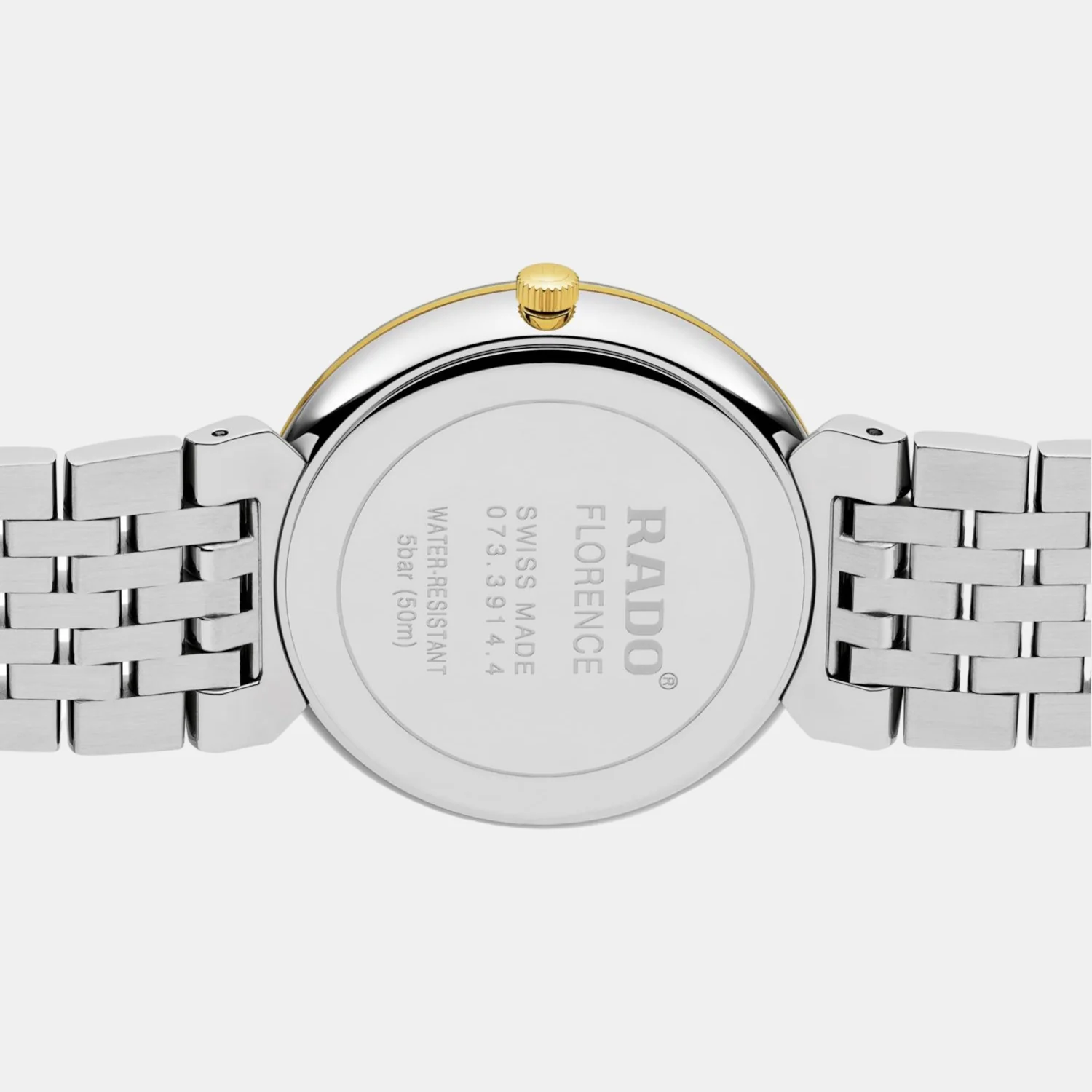 Florence Unisex Quartz Black Dial Analog Stainless Steel Watch R48912153 - Image 3