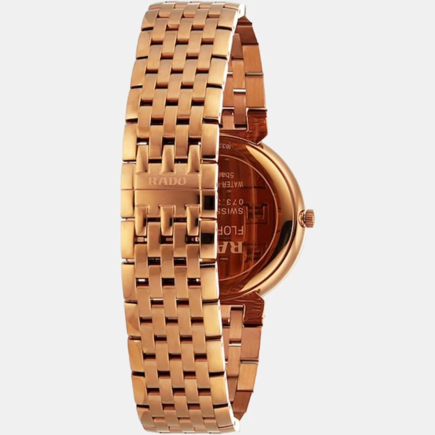 Florence Unisex Quartz Black Dial Analog Stainless Steel Watch R48916703 - Image 3