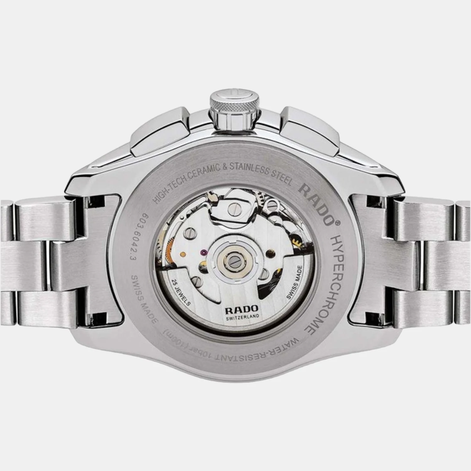HyperChrome Men Automatic Blue Dial Analog Stainless Steel Watch R32042203 - Image 3