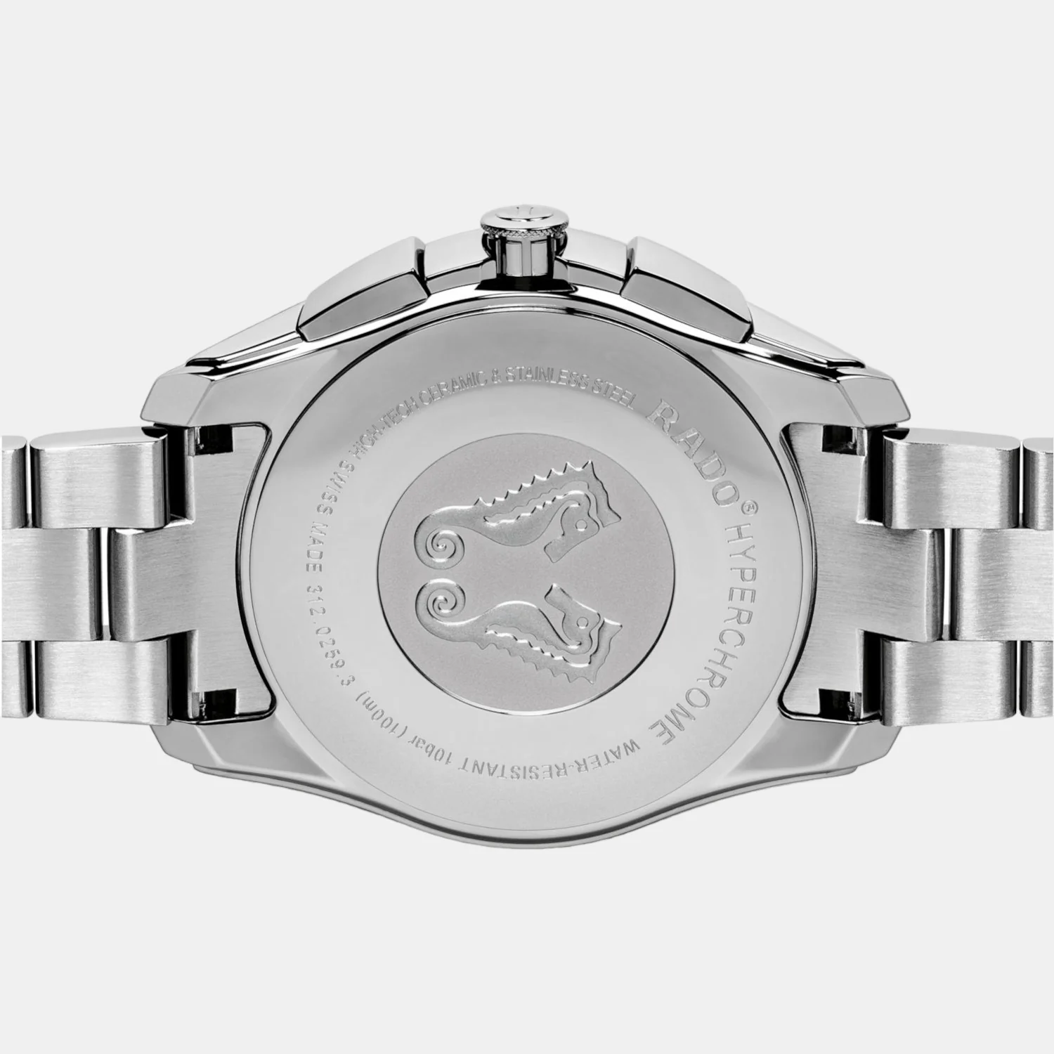 HyperChrome Men Quartz Blue Dial Chronograph Stainless Steel Watch R32259203 - Image 3