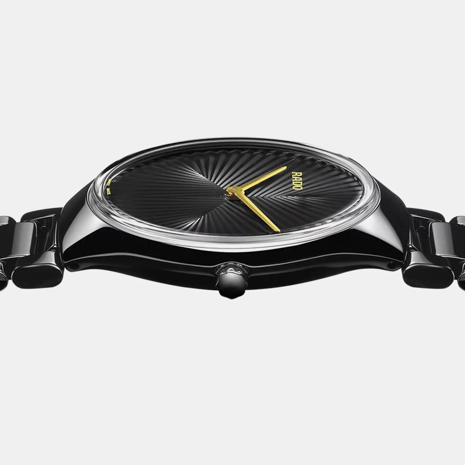 True Round Thinline Unisex Automatic Black Dial Analog Ceramic Watch R27113152 - Image 2
