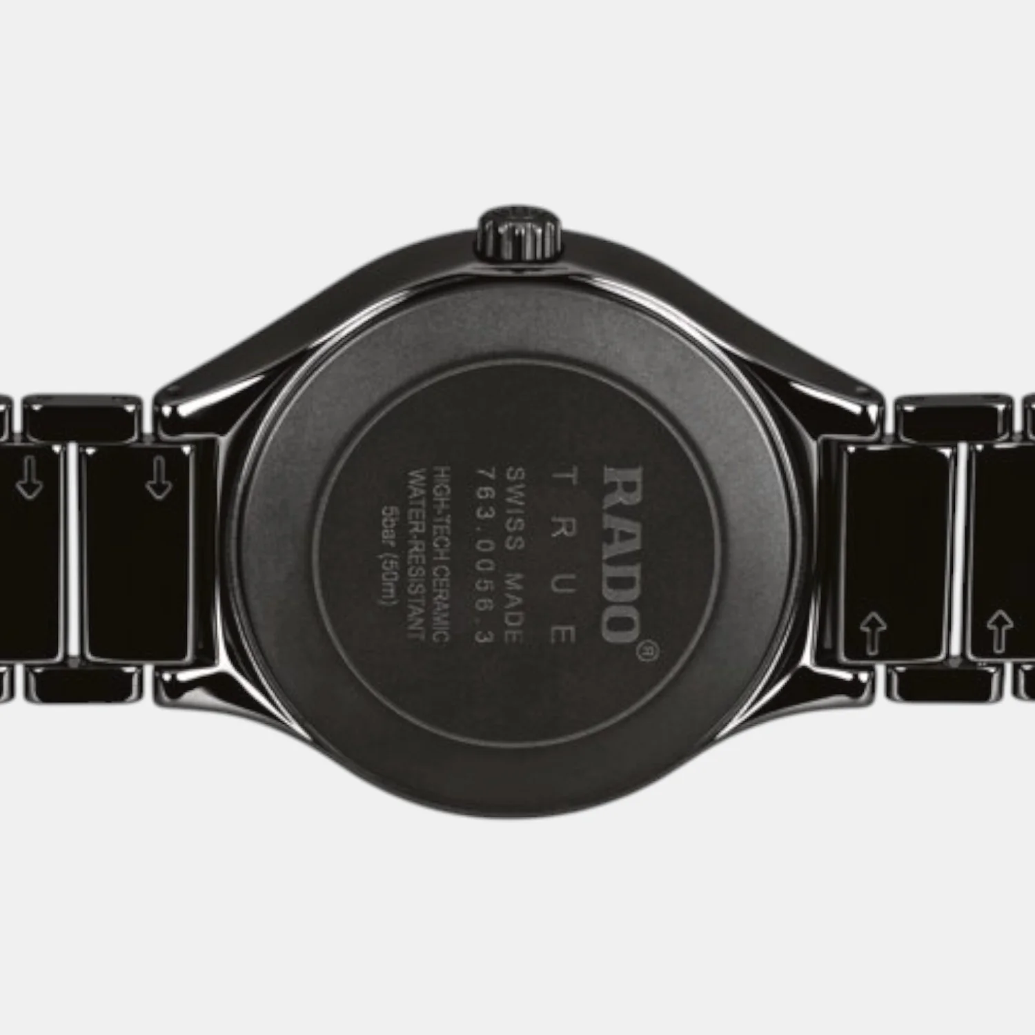 True Round Unisex Automatic Black Dial Analog Ceramic Watch R27056162 - Image 3