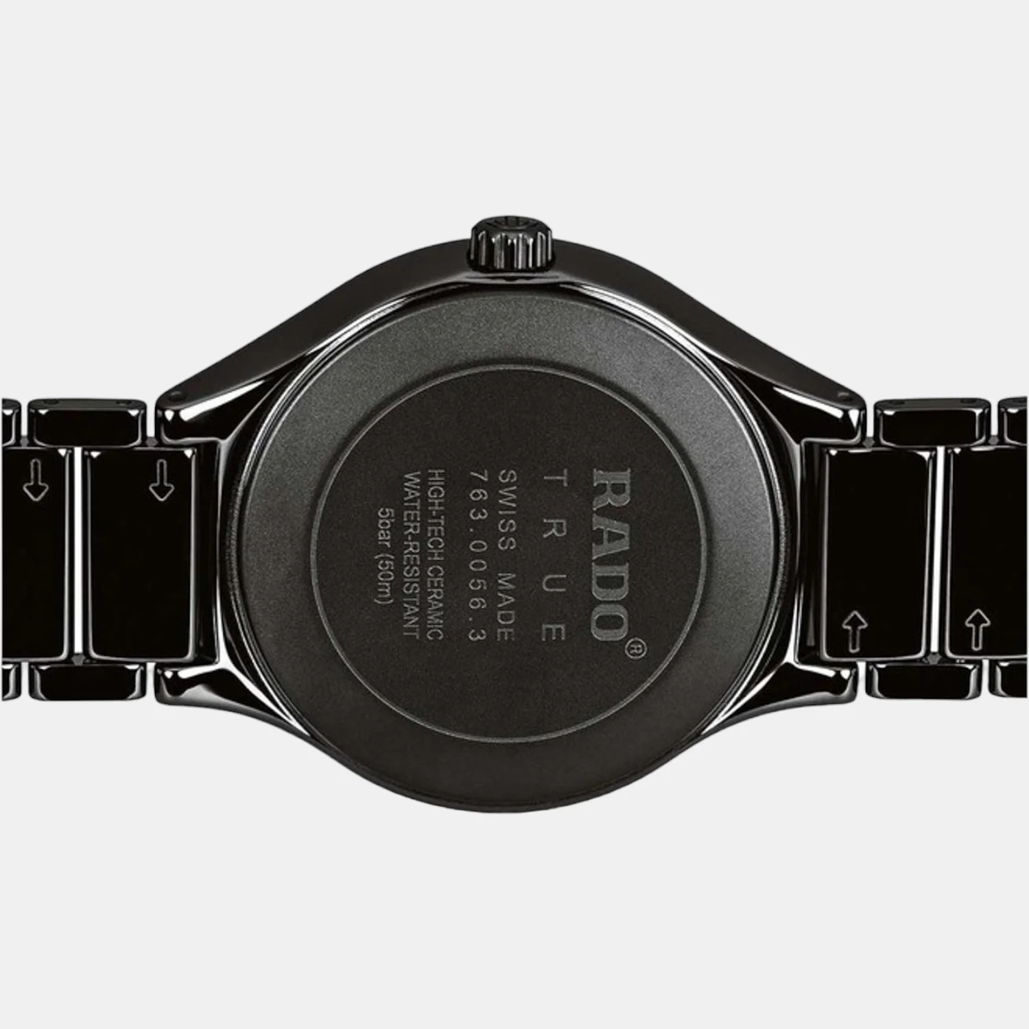True Round Unisex Automatic Black Dial Analog Ceramic Watch R27056732 - Image 3