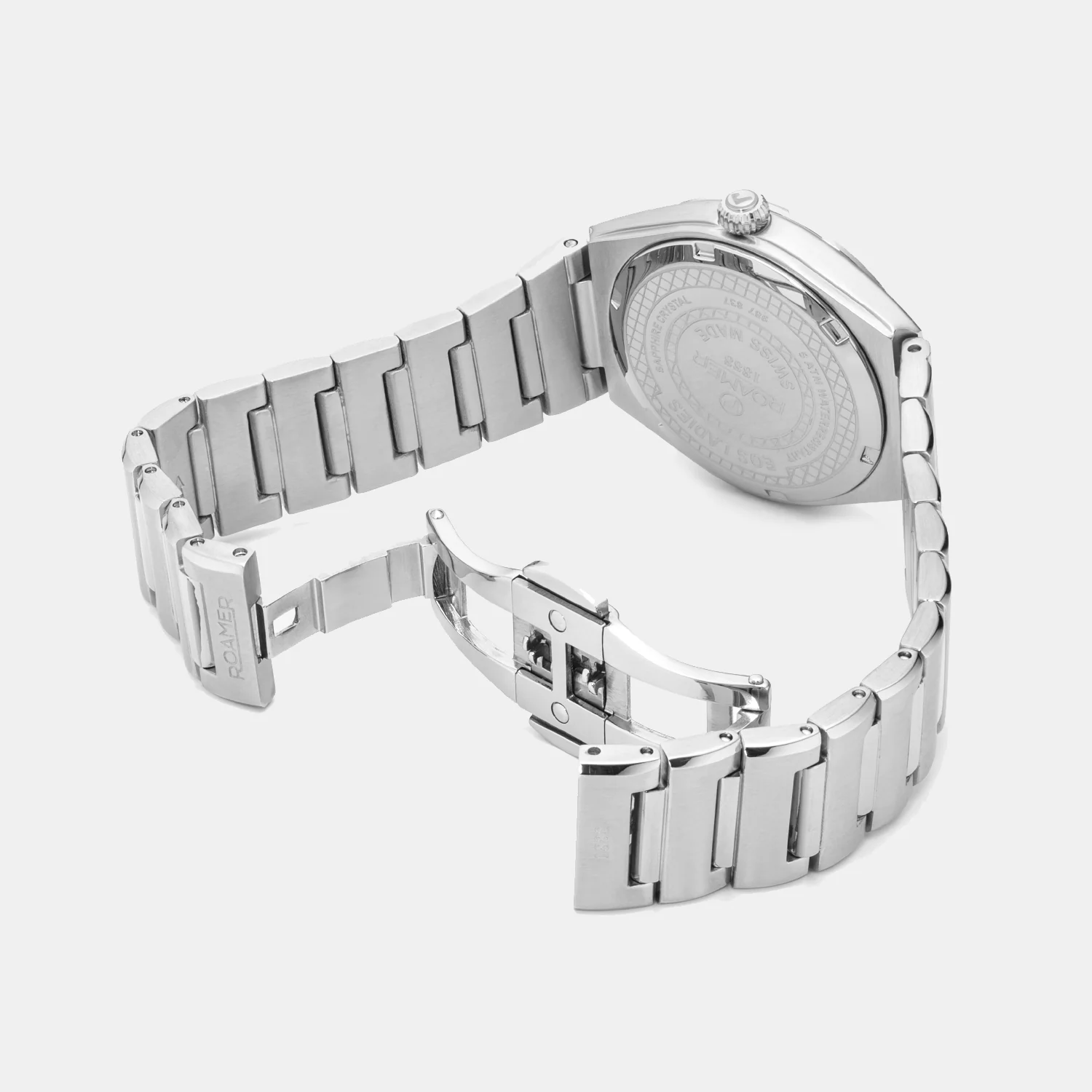 Eos Classic Women Quartz Light Blue Dial Analog Stainless Steel Watch 982847 41 05 20 - Image 6