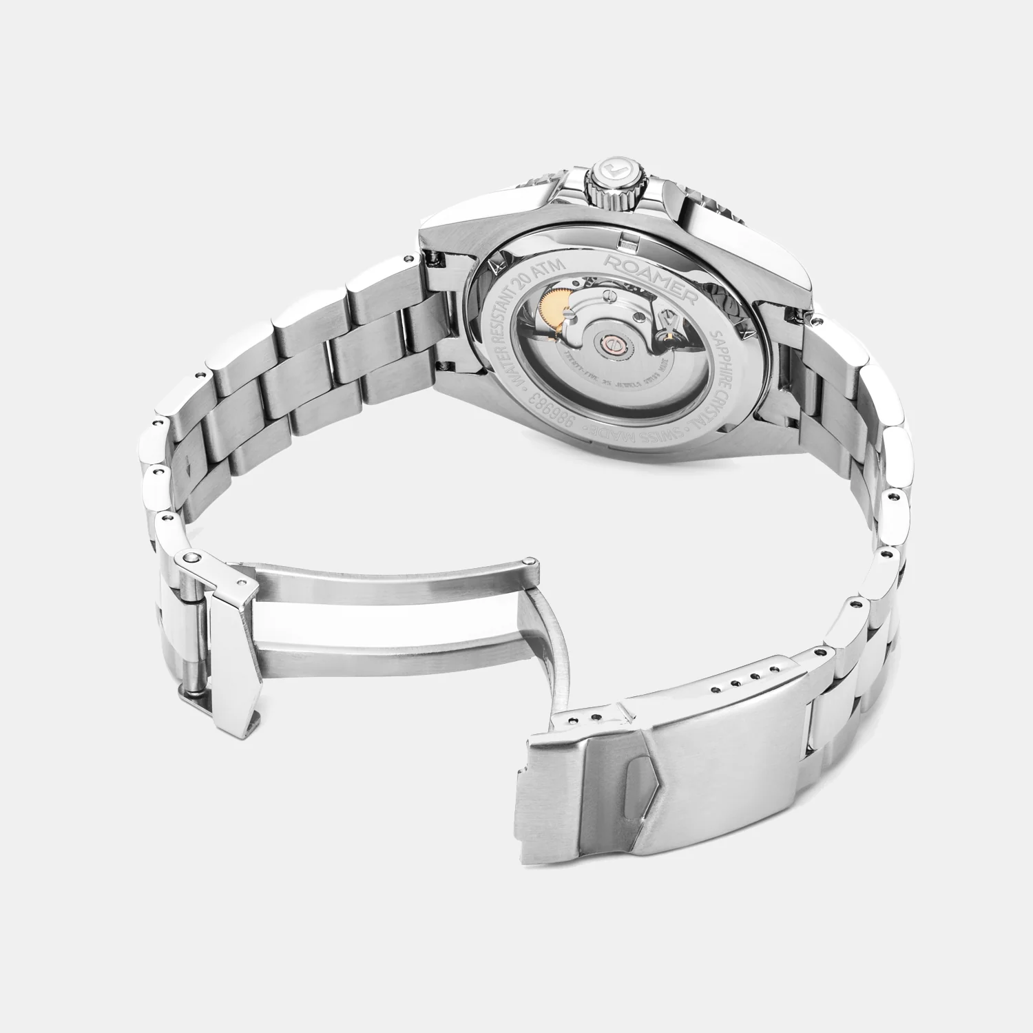 Premier Men Automatic Blue Sunray Dial Analog Stainless Steel Watch 986983 41 45 20 - Image 6