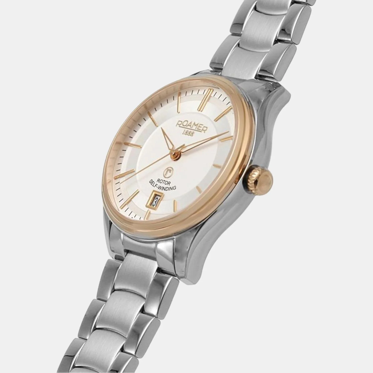 Rotopower Men Automatic Silver Dial Analog Stainless Steel Watch 703660 49 65 50 - Image 4