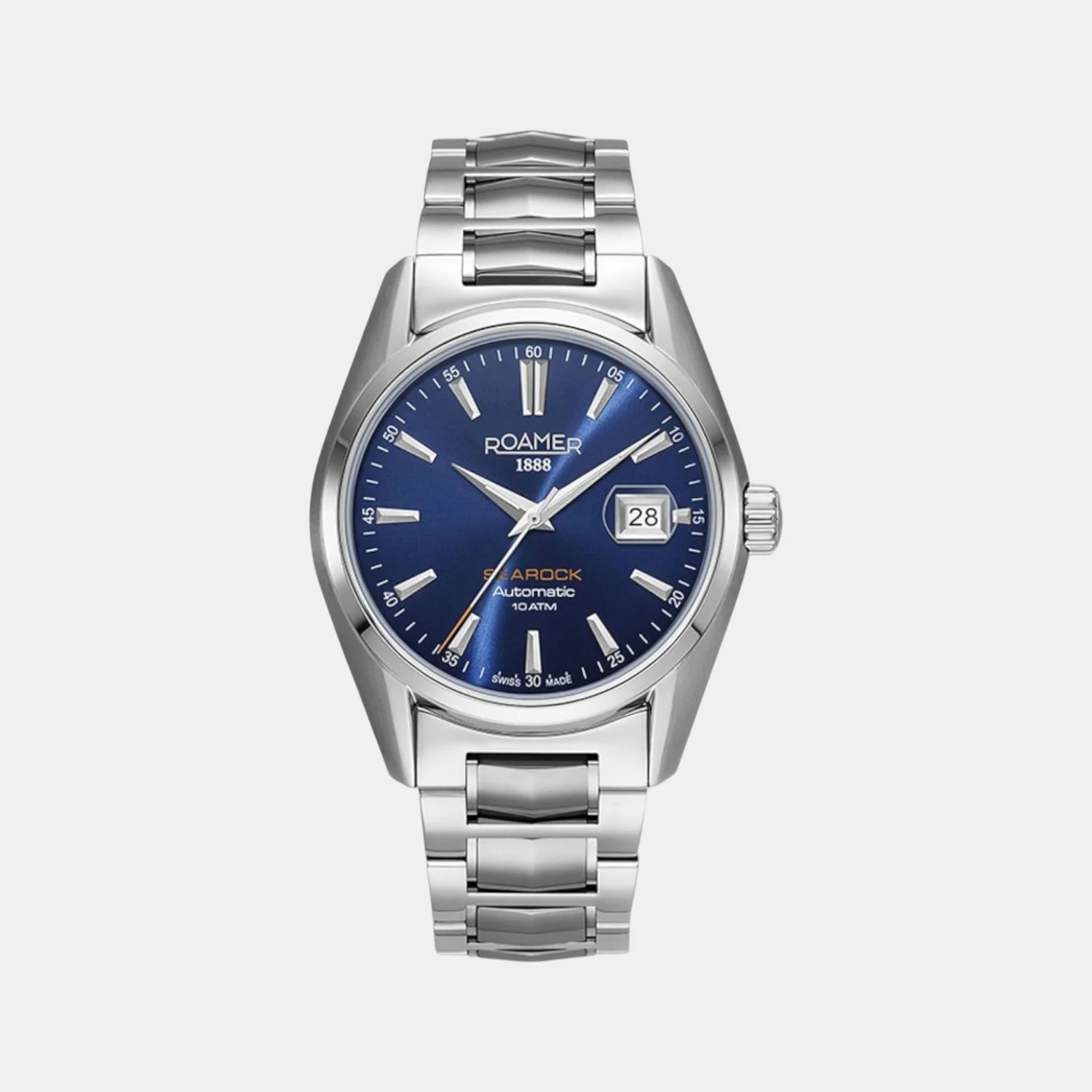Searock Automatic Men Automatic Blue Dial Analog Stainless Steel Watch 210665 41 45 20 - Image 2