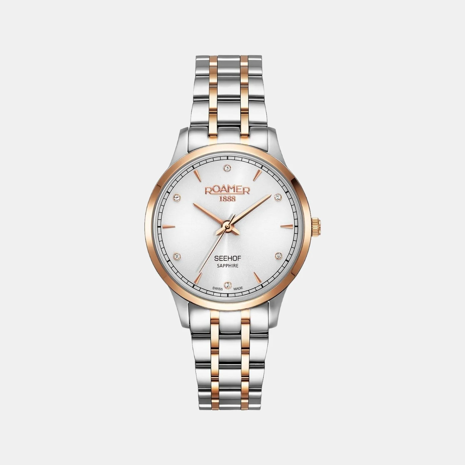 Seehof Women Quartz Blue Dial Analog Stainless Steel Watch 509847 49 10 20