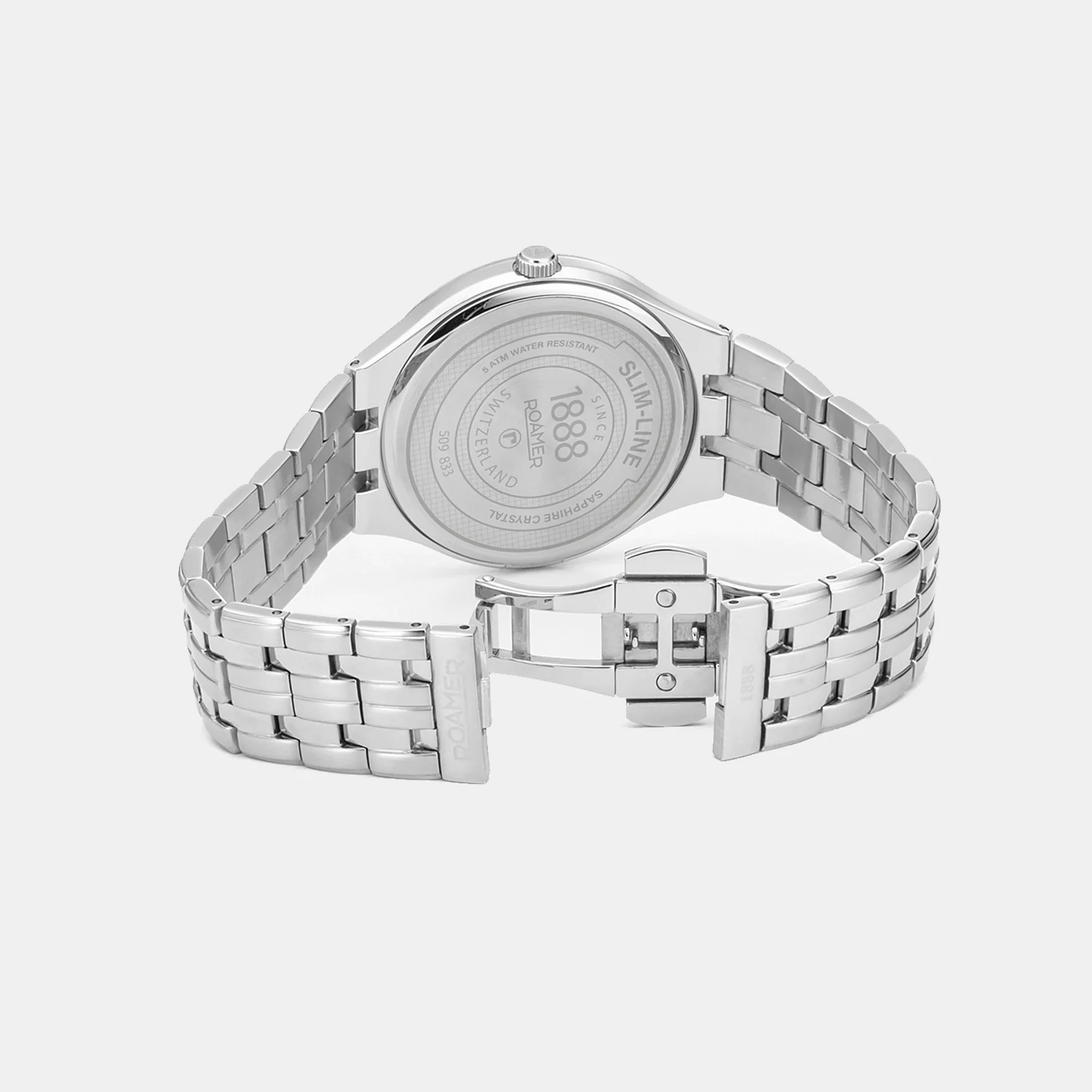 Slim-Line Classic Women Quartz Green Dial Analog Stainless Steel Watch 512857 41 75 20 - Image 3