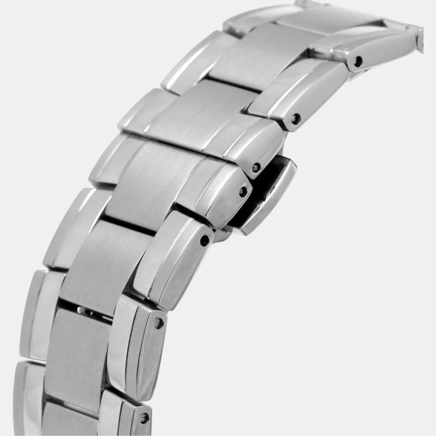 Superior Chrono Men Quartz Black Dial Analog Stainless Steel Watch 508837 41 55 50 - Image 4