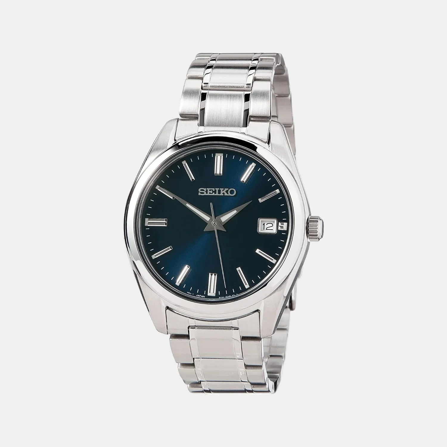 Men Quartz Blue Dial Analog Stainless Steel Watch SUR309P1 - Image 2
