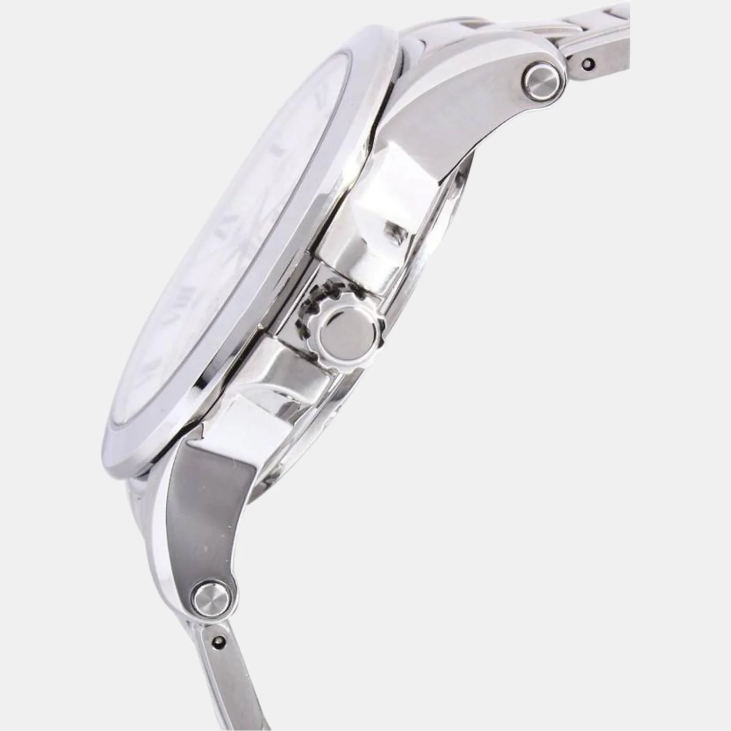 Premier Kinetic Perpetual Men Quartz Silver Dial Chronograph Stainless Steel Watch SNP091P1 - Image 2