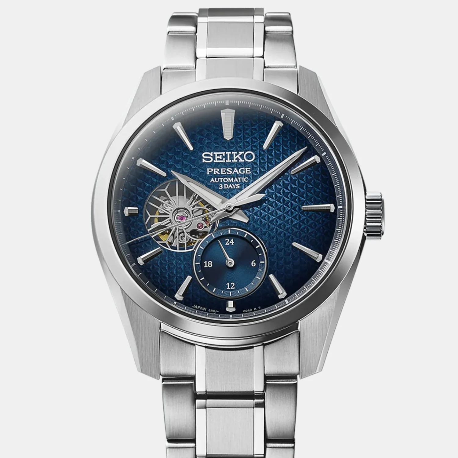 Presage Men Automatic Blue Dial Analog Stainless Steel Watch SPB417J1 - Image 3