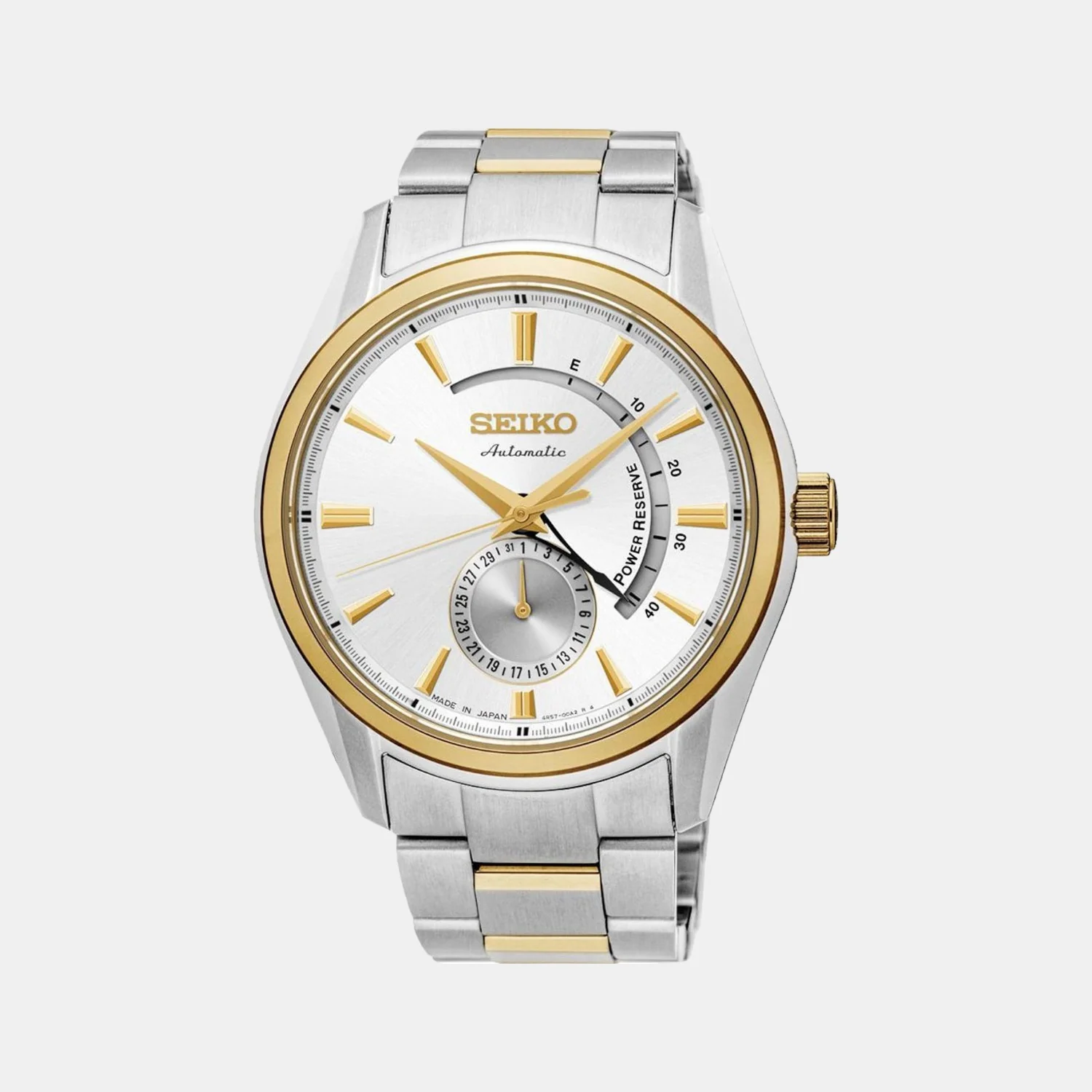 Presage Men Automatic White Dial Analog Stainless Steel Watch SSA306J1 - Image 2