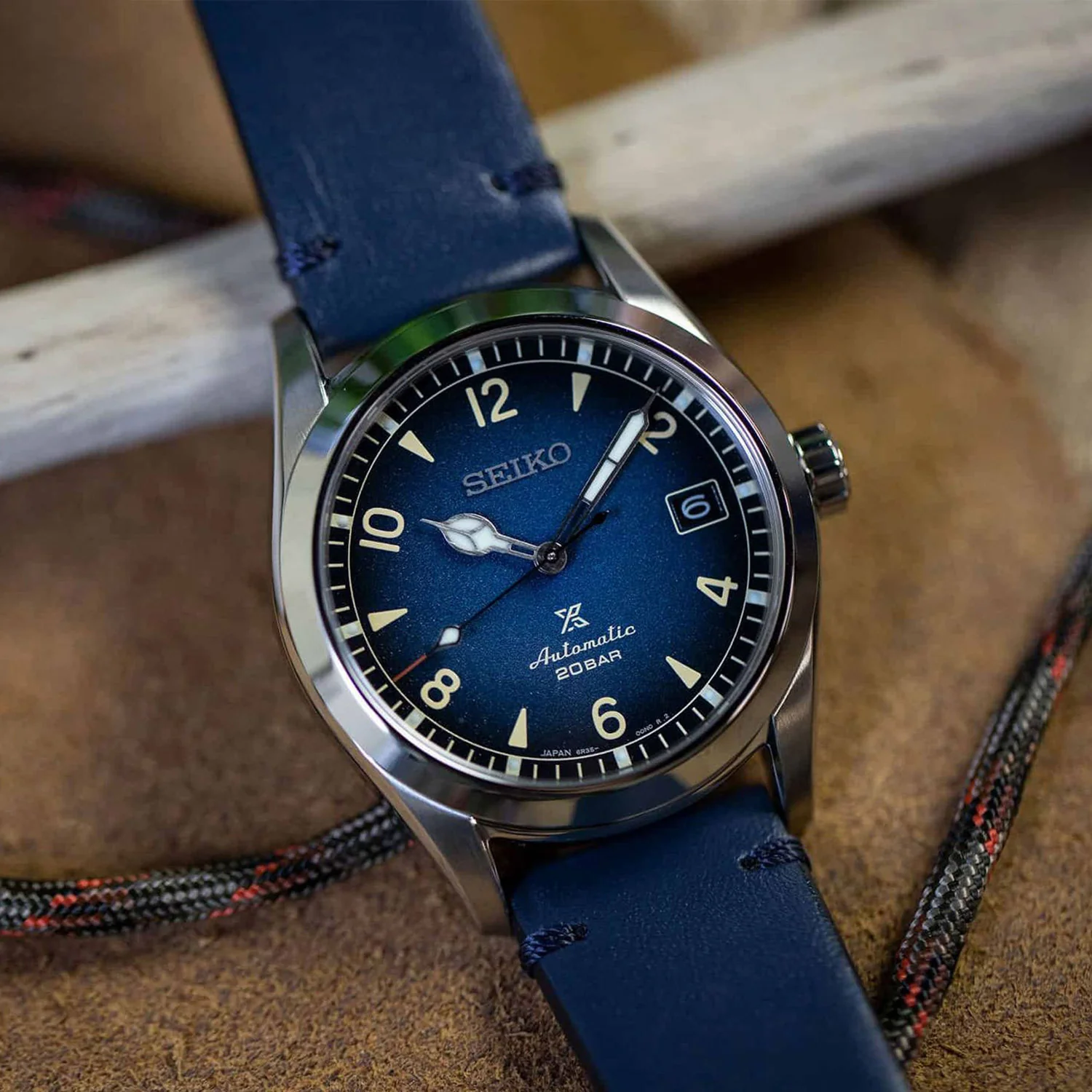Prospex Men Automatic Blue Dial Analog Leather Watch SPB157J1 - Image 5