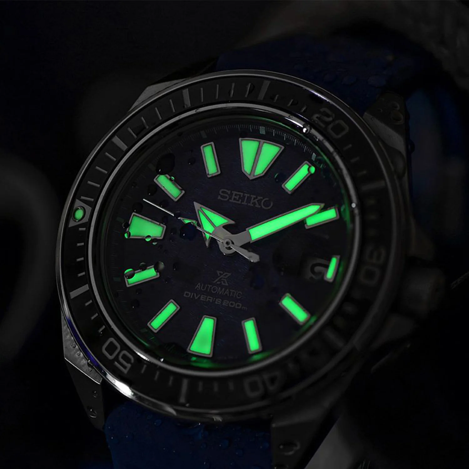 Prospex Men Automatic Blue Dial Analog Silicone Watch SRPF79K1 - Image 11
