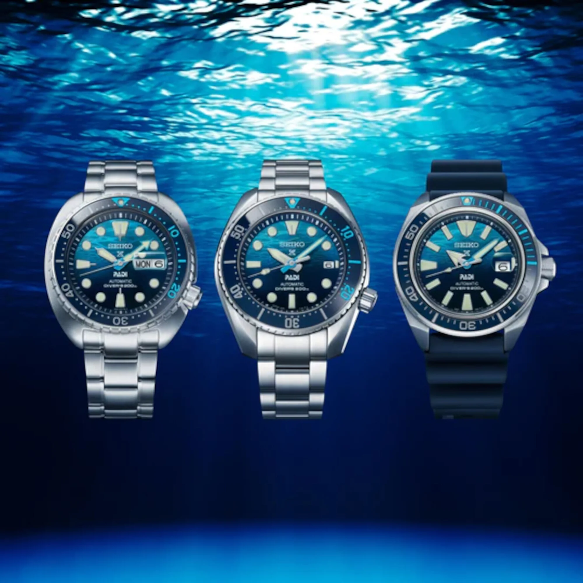 Prospex Men Automatic Blue Dial Analog Stainless Steel Watch SRPK01K1 - Image 3
