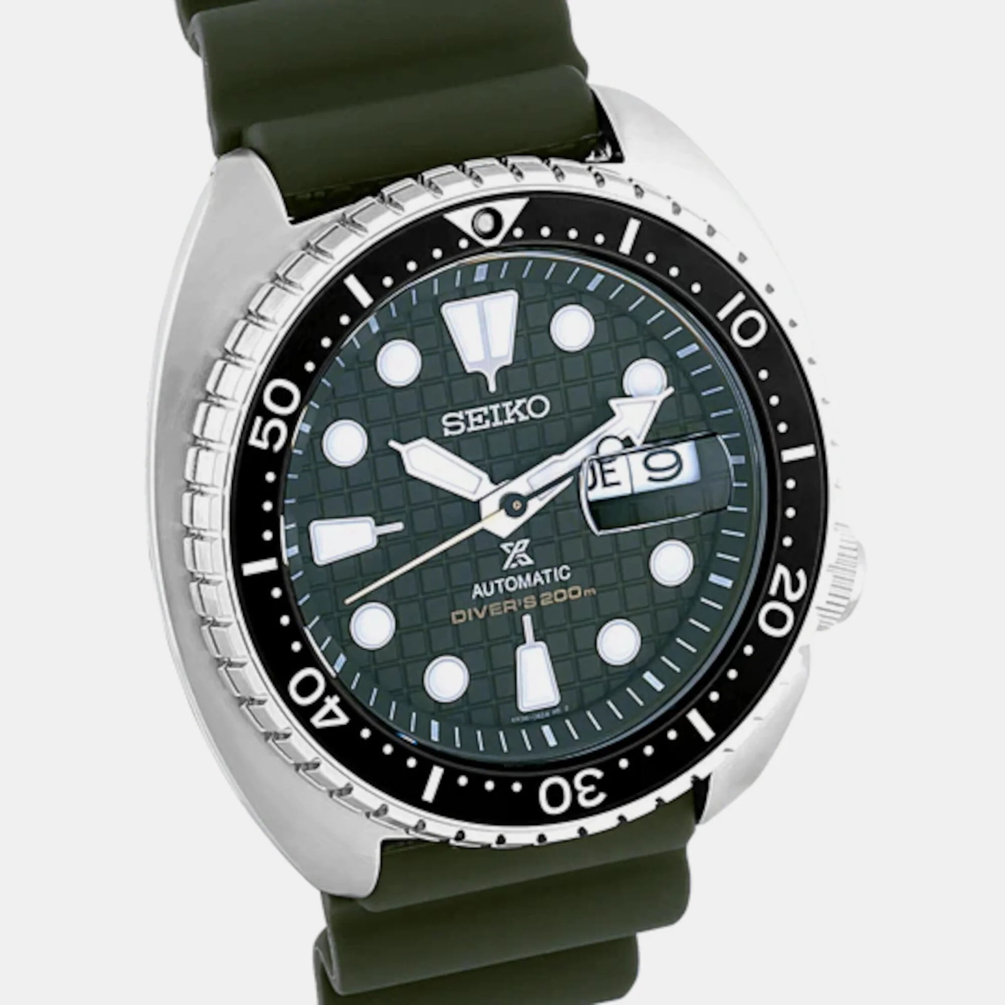 Prospex Men Automatic Green Dial Analog Silicone Watch SRPE05K1 - Image 3