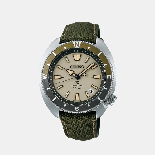 Prospex Men Automatic Tan Dial Analog Polyester Watch SRPG13K1